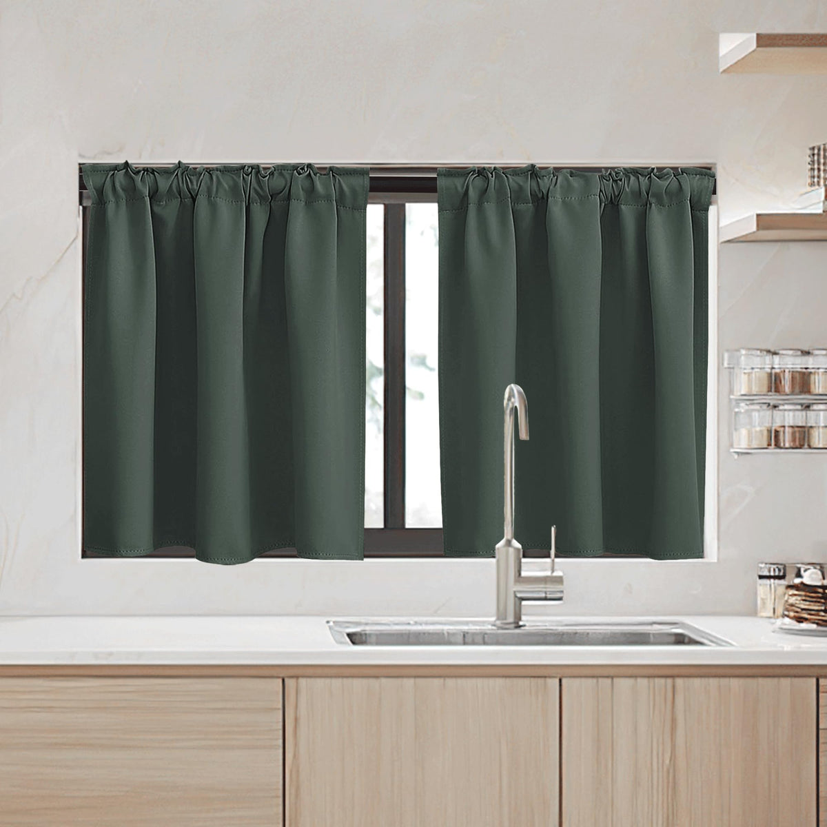 Small Window Curtains (2 Count)