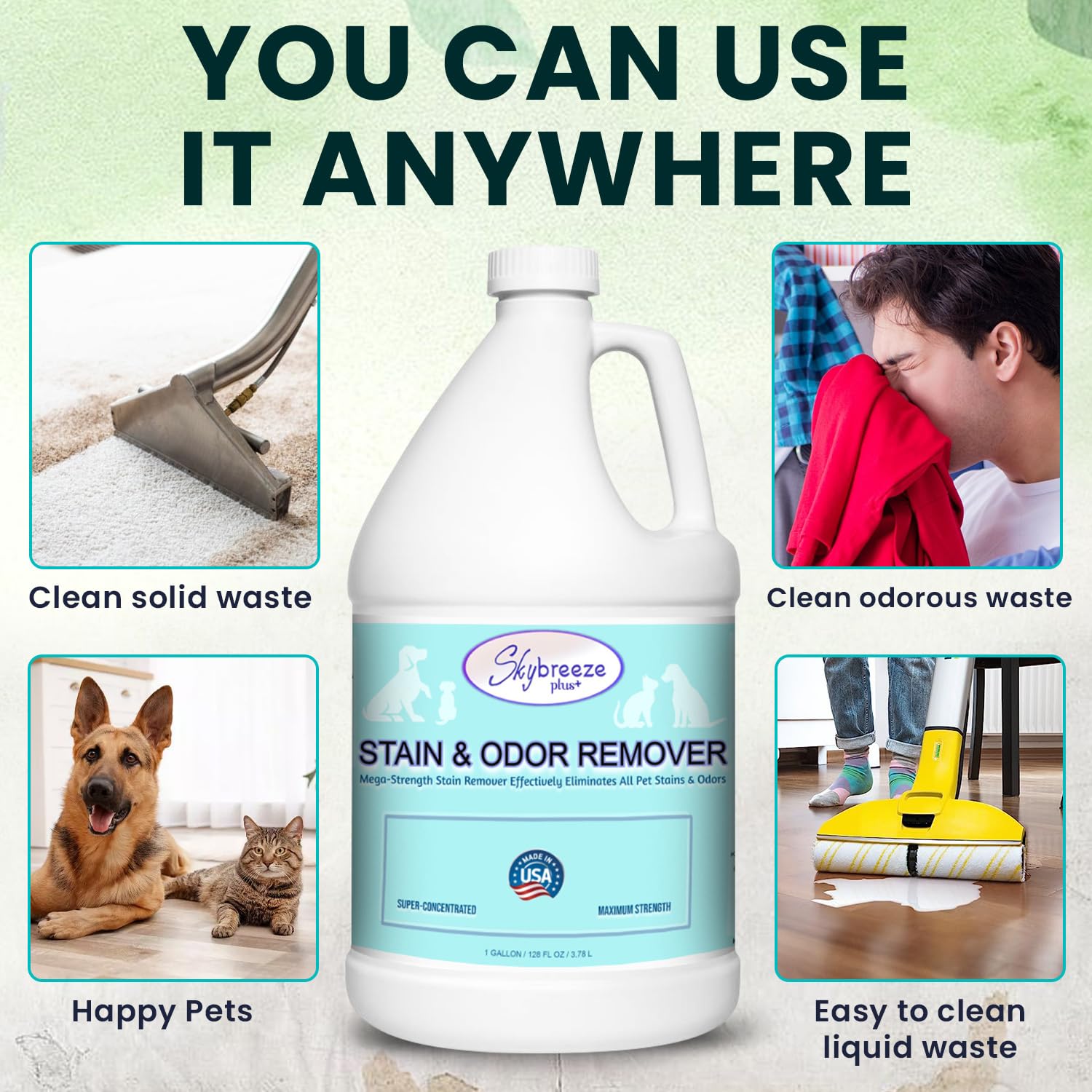 Pet Stain Odor eliminator (128 Fl Oz)