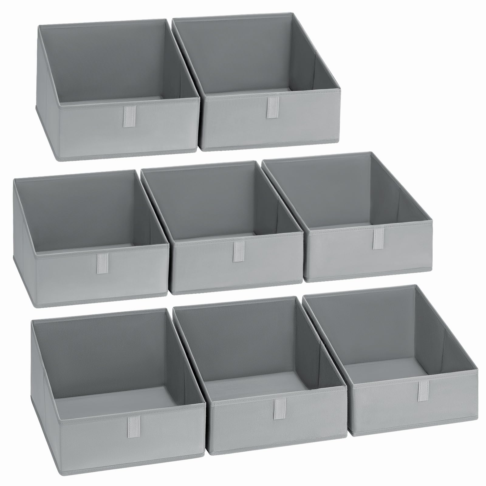 Closet Storage Bins 8 Pack (8 Count)