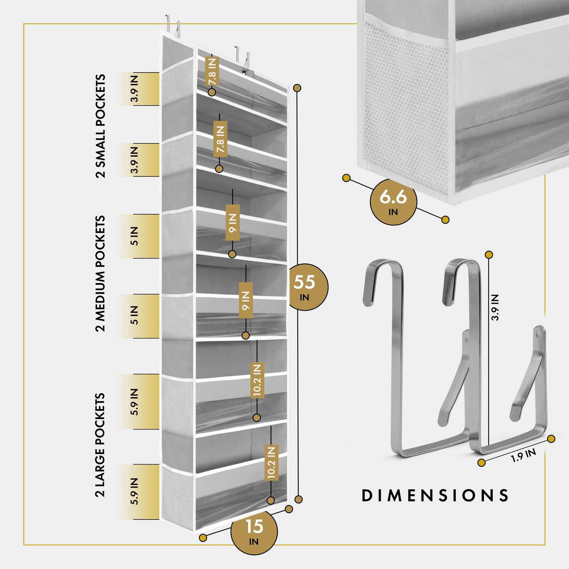 Over the Door Organizer (2 Count)