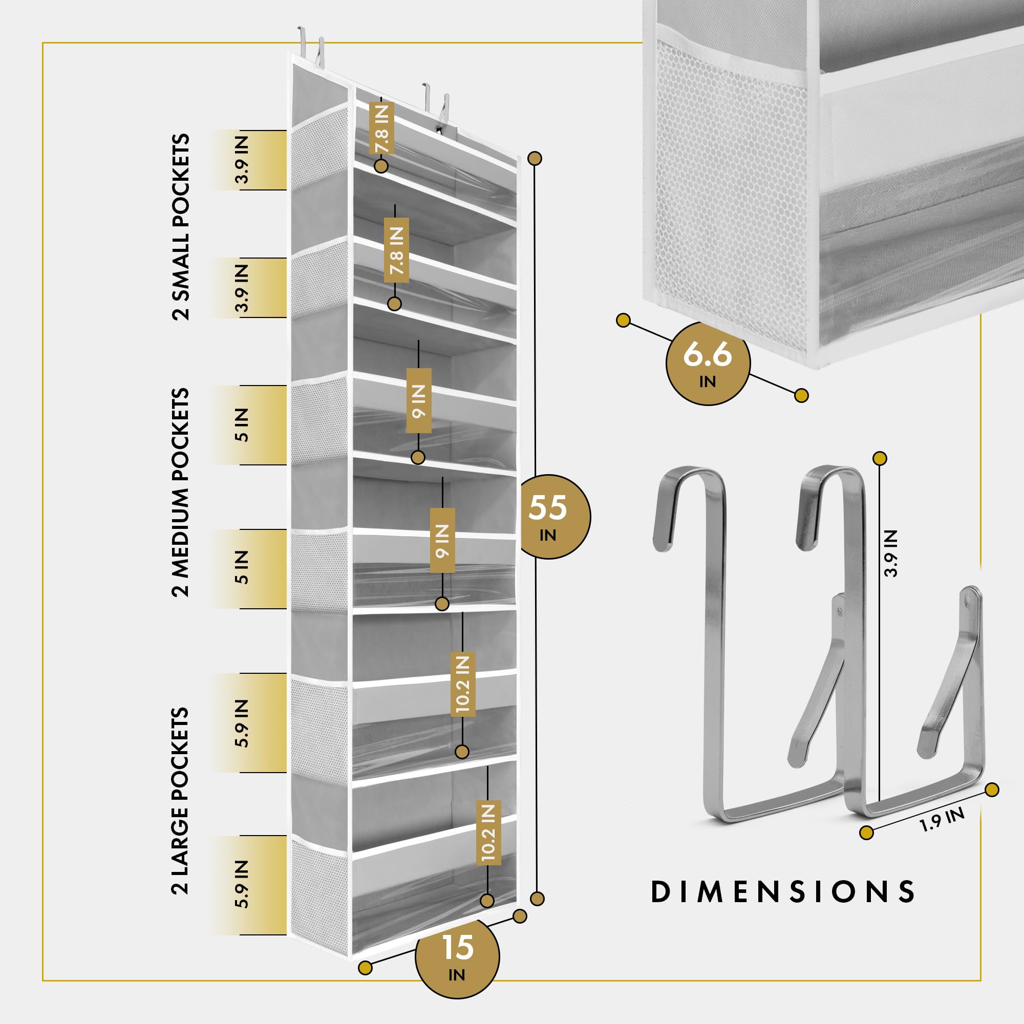 Over the Door Organizer (2 Count)