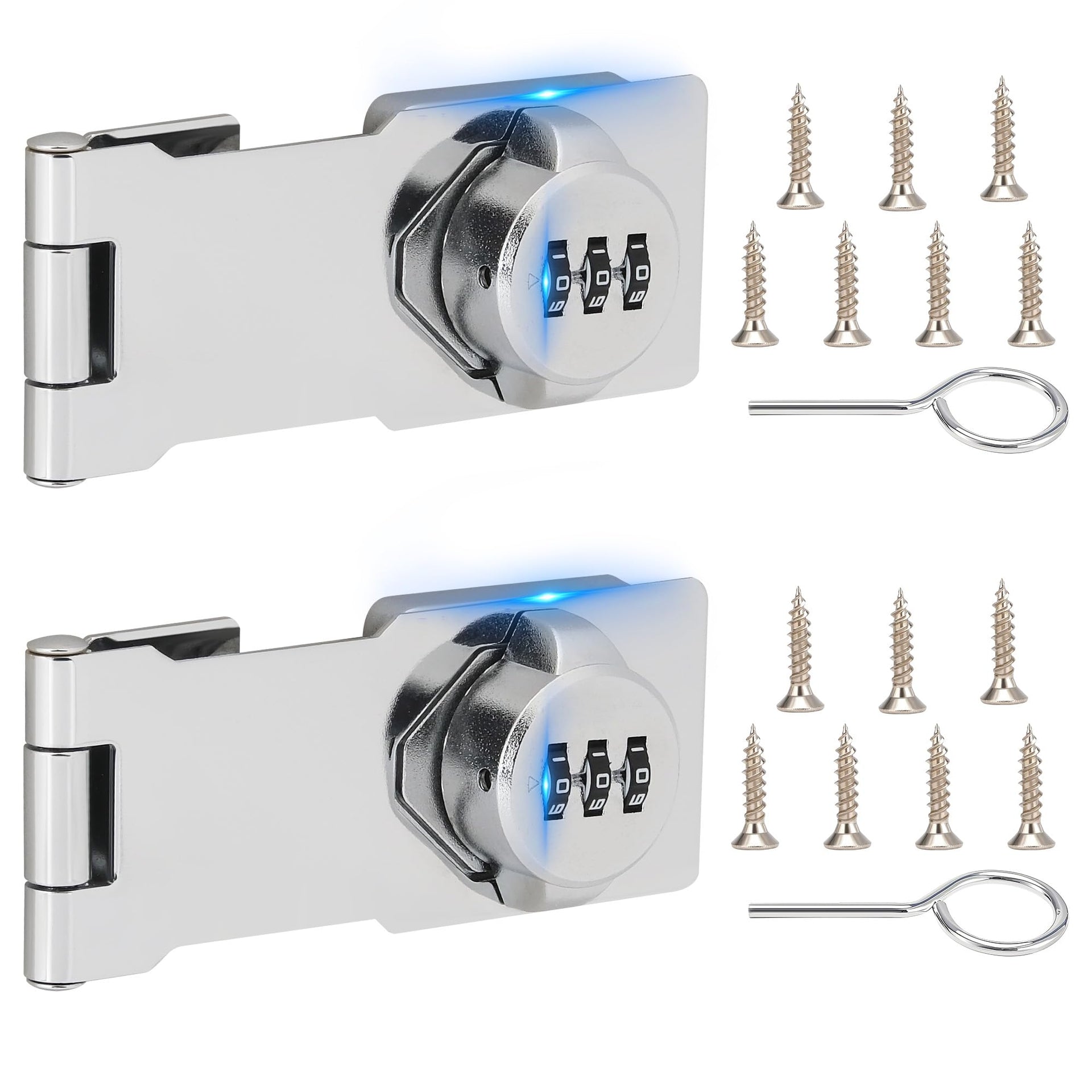 Keyless Cabinet Lock with Combination Code (2 Count)