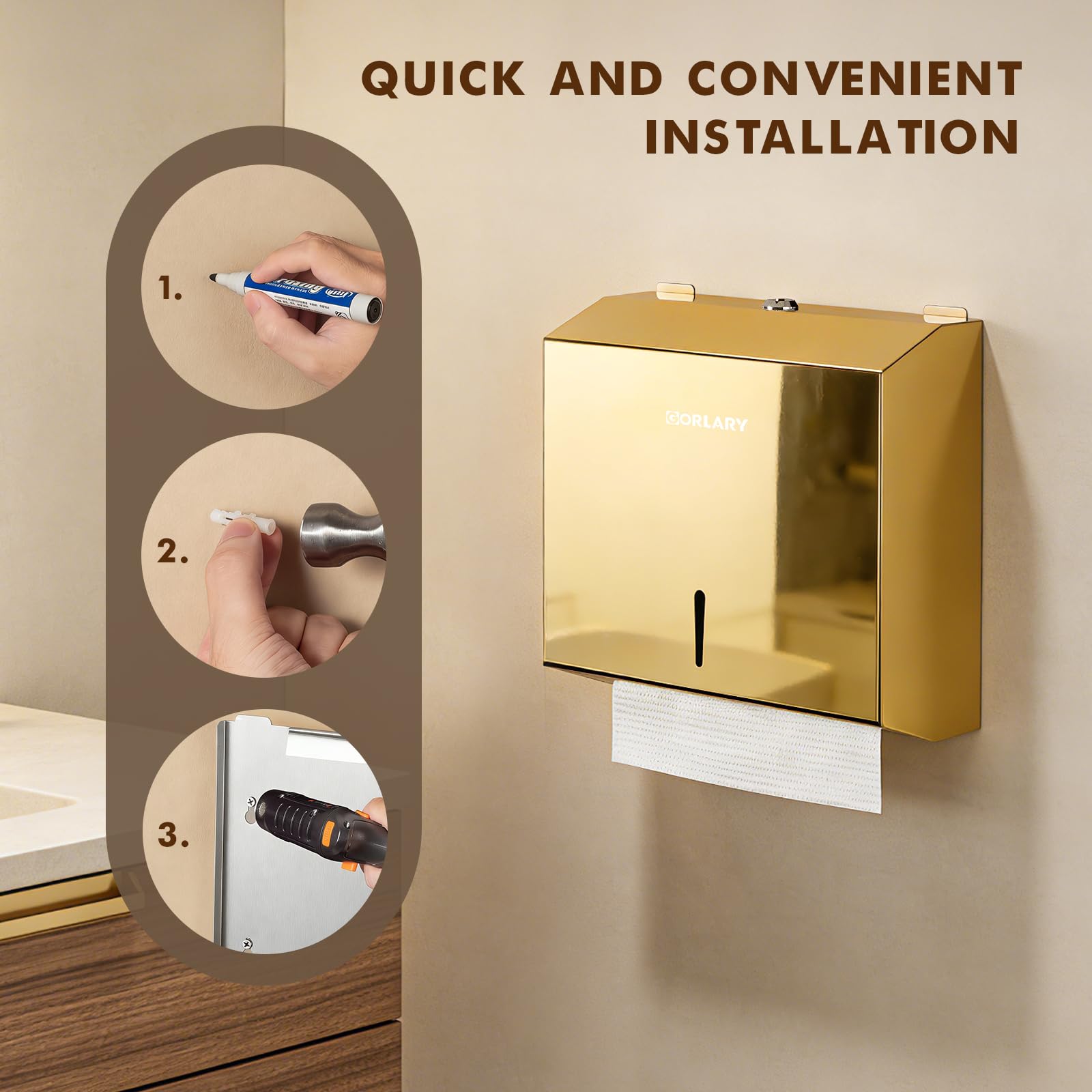 Paper Towel Dispenser Wall Mount Commercial