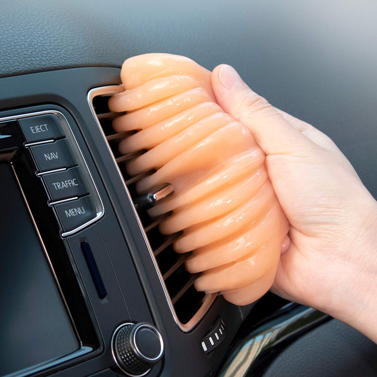 Cleaning Gel for Car Detail Putty Cleaning Gel Auto Detail Tools Car Interior Cleaner Cleaning Mud Dust for Cars and Keyboard Cleaner Gel Clean Slime Reusable Car Vent Cleaner (5.7 Ounce)
