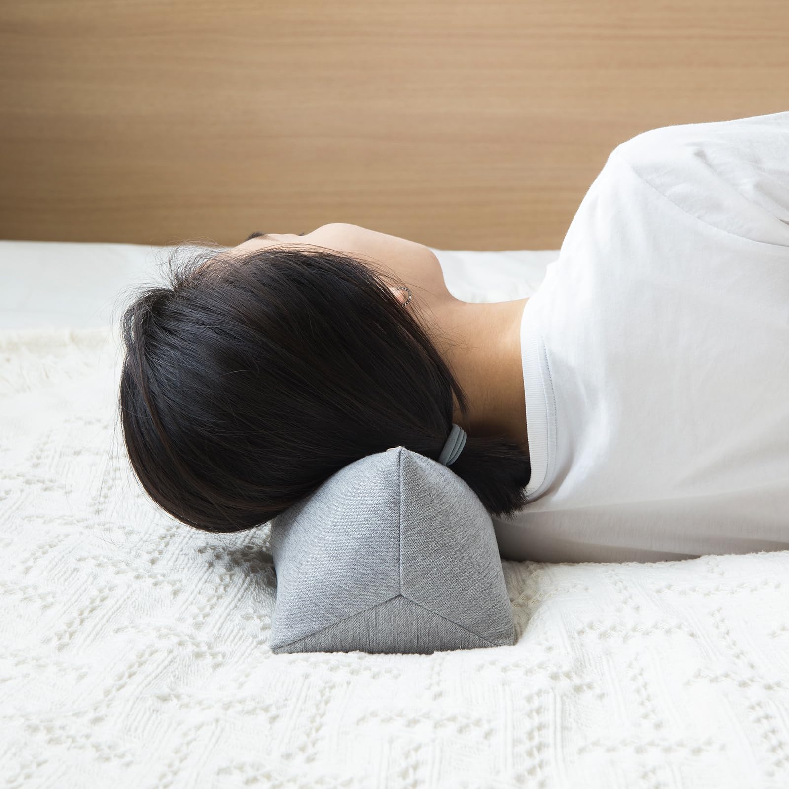 Buckwheat Neck Support Pillow Cervical Neck Cylinder Bolster Pillow