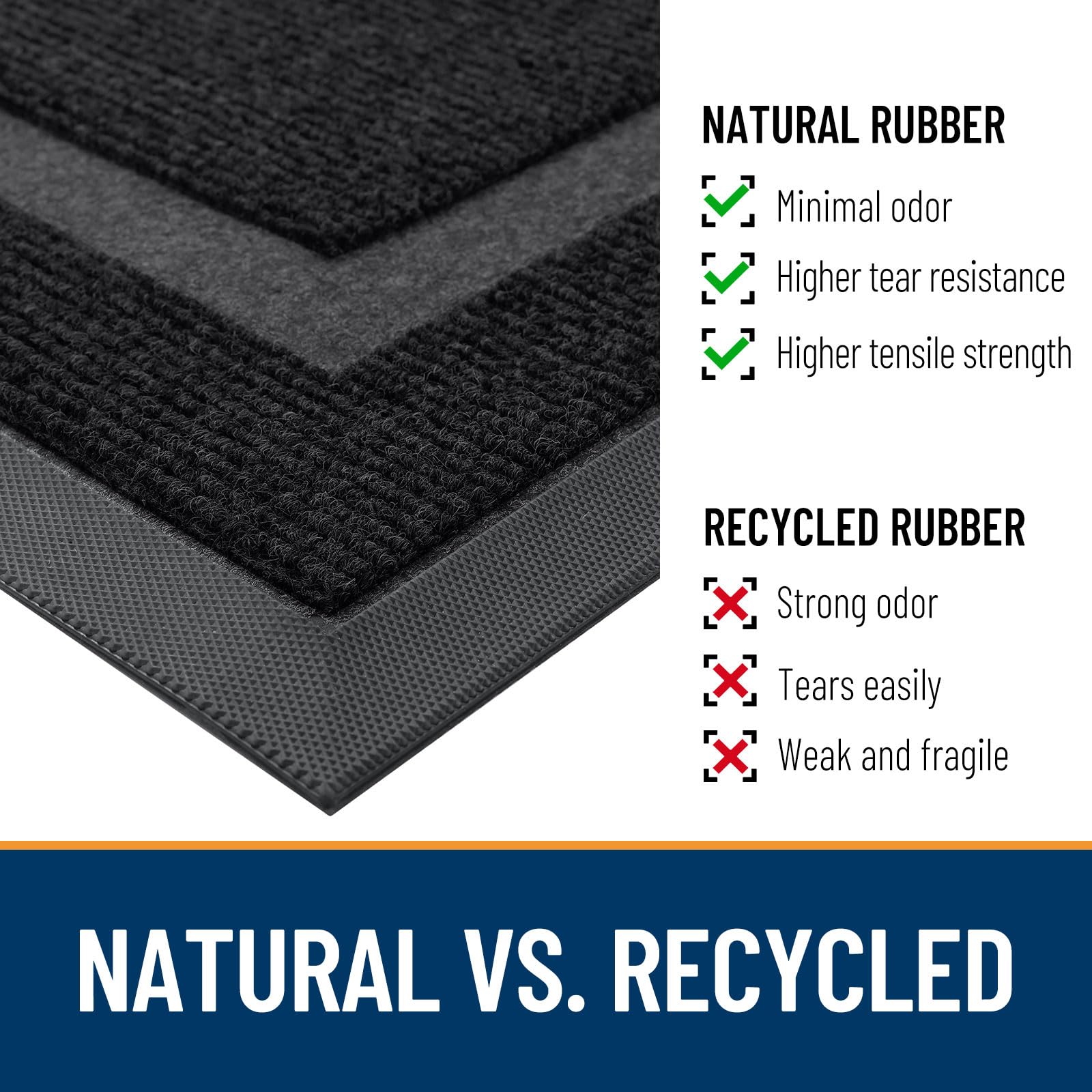Front Door Mat Outside 59x34