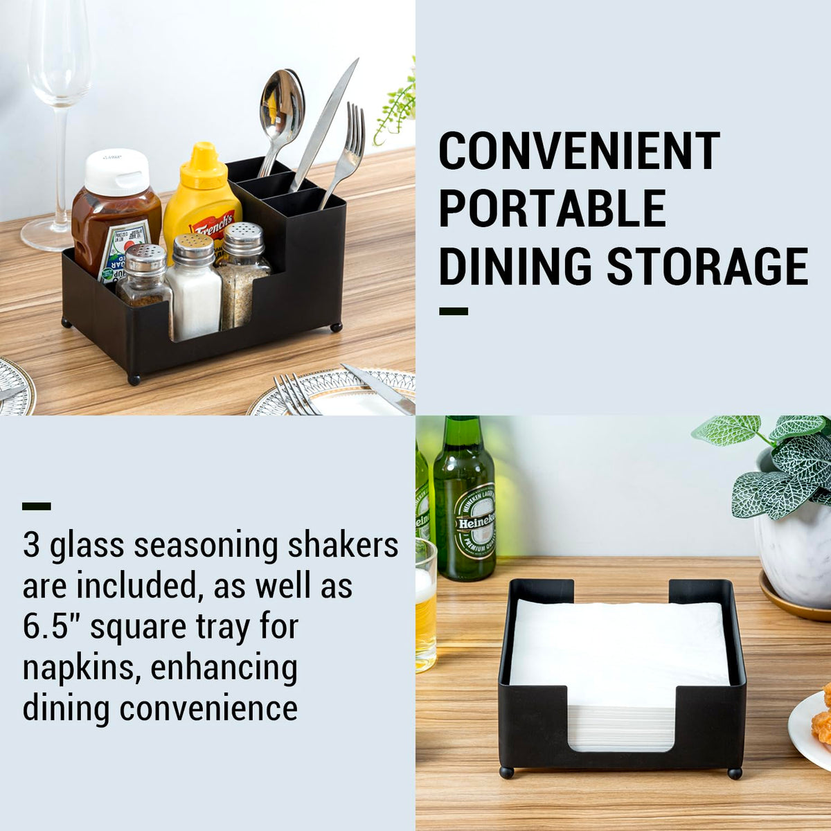 Modern Brass Tone Metal Tabletop Commercial Folded Paper Towel Holder Dispenser Tray