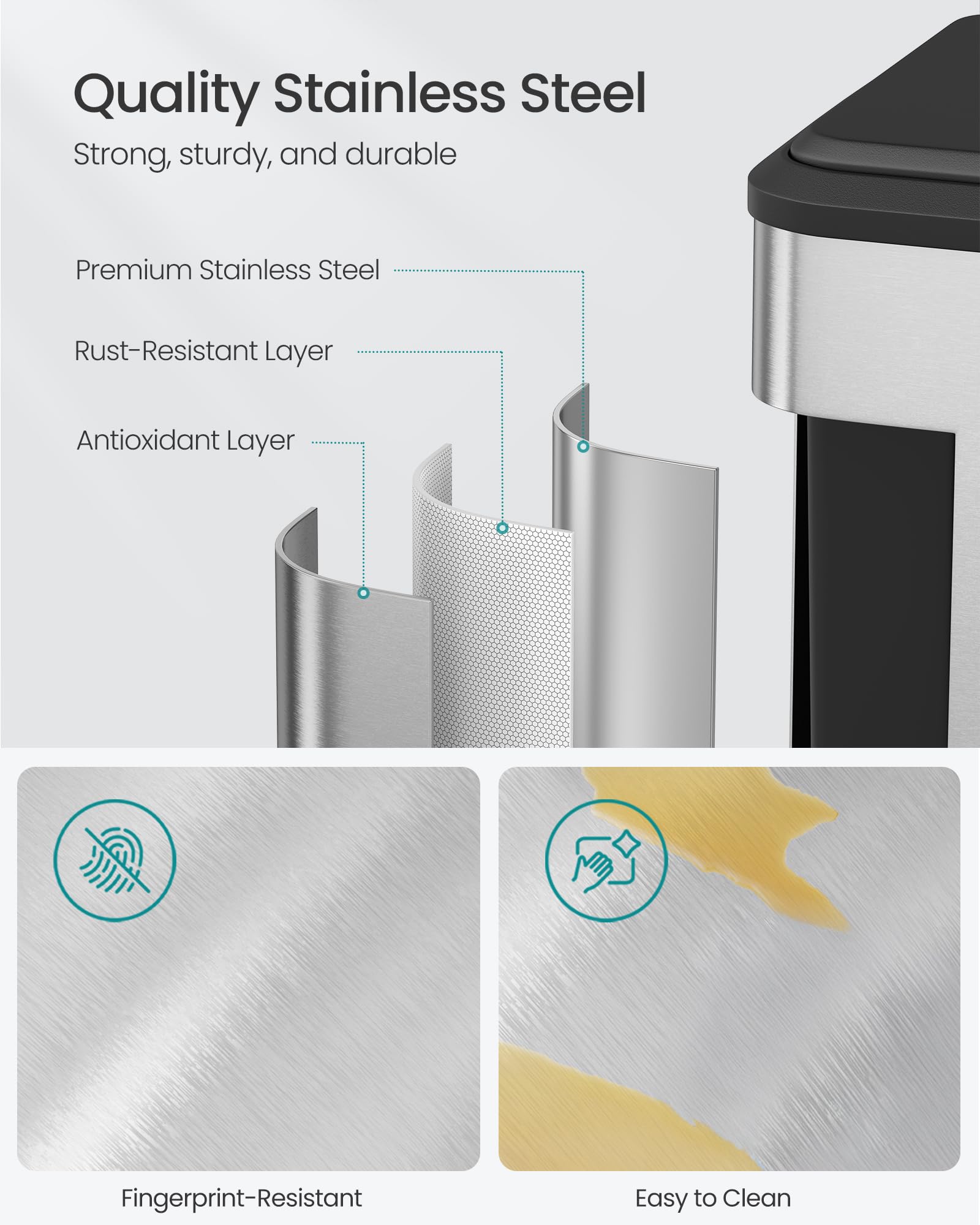 Trash Can 2 x 8 Gallon