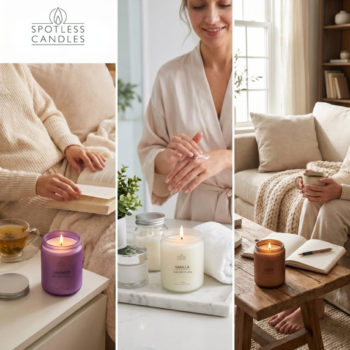 Aromatic Candles Three Pack (3 Count)