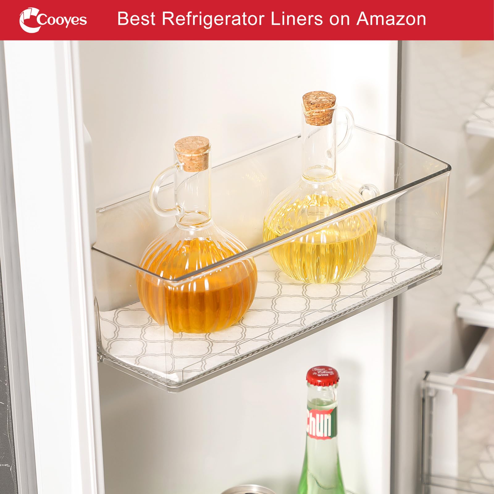 Non Slip Refrigerator Liners (43 Sq Ft)