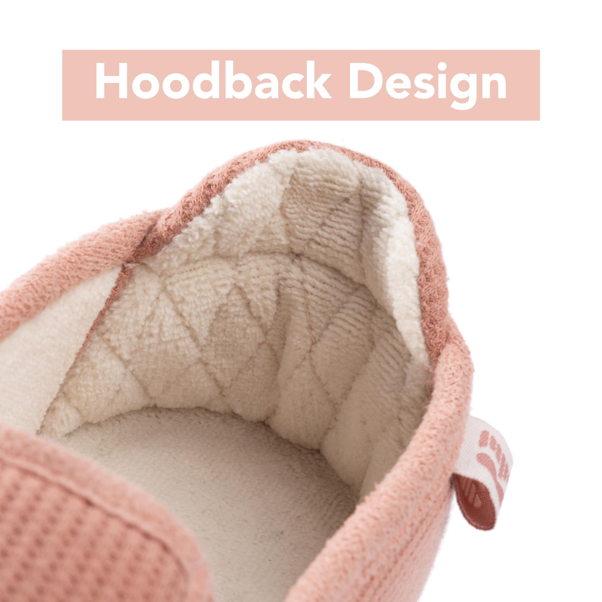 Women's Two Tone Hoodback Slipper with Removable Insole
