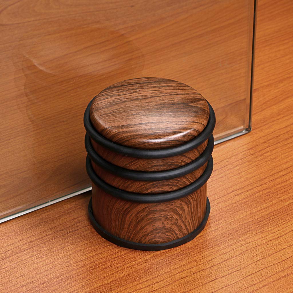 Heavy Duty Floor Door Stopper No Drill Stainless Steel Door Stops