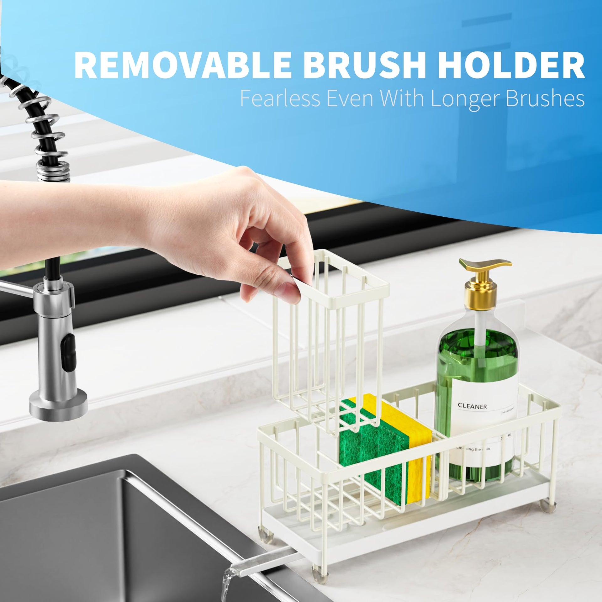 Sponge Holder for Kitchen Sink