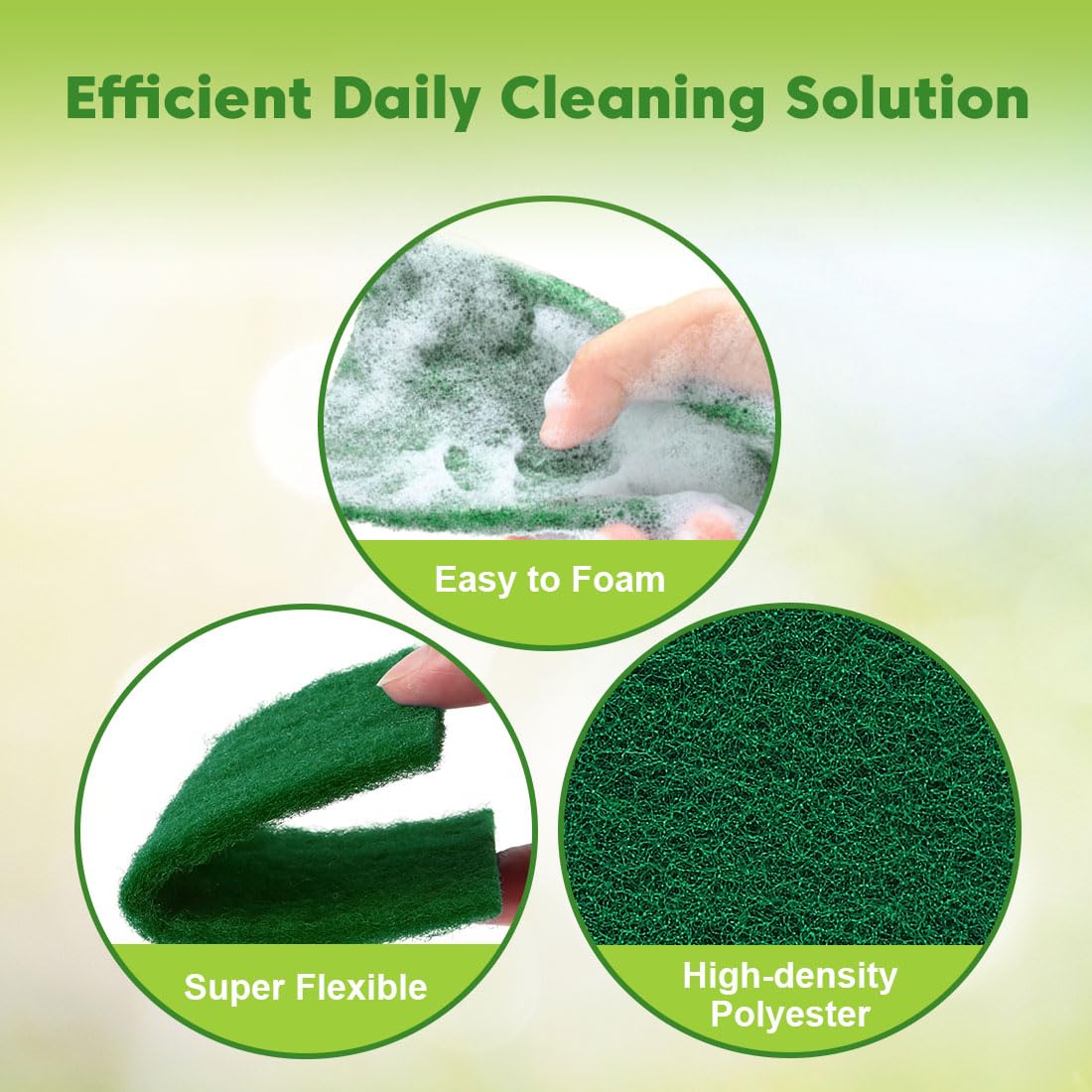 Heavy Duty Scouring Pads (24 Count)