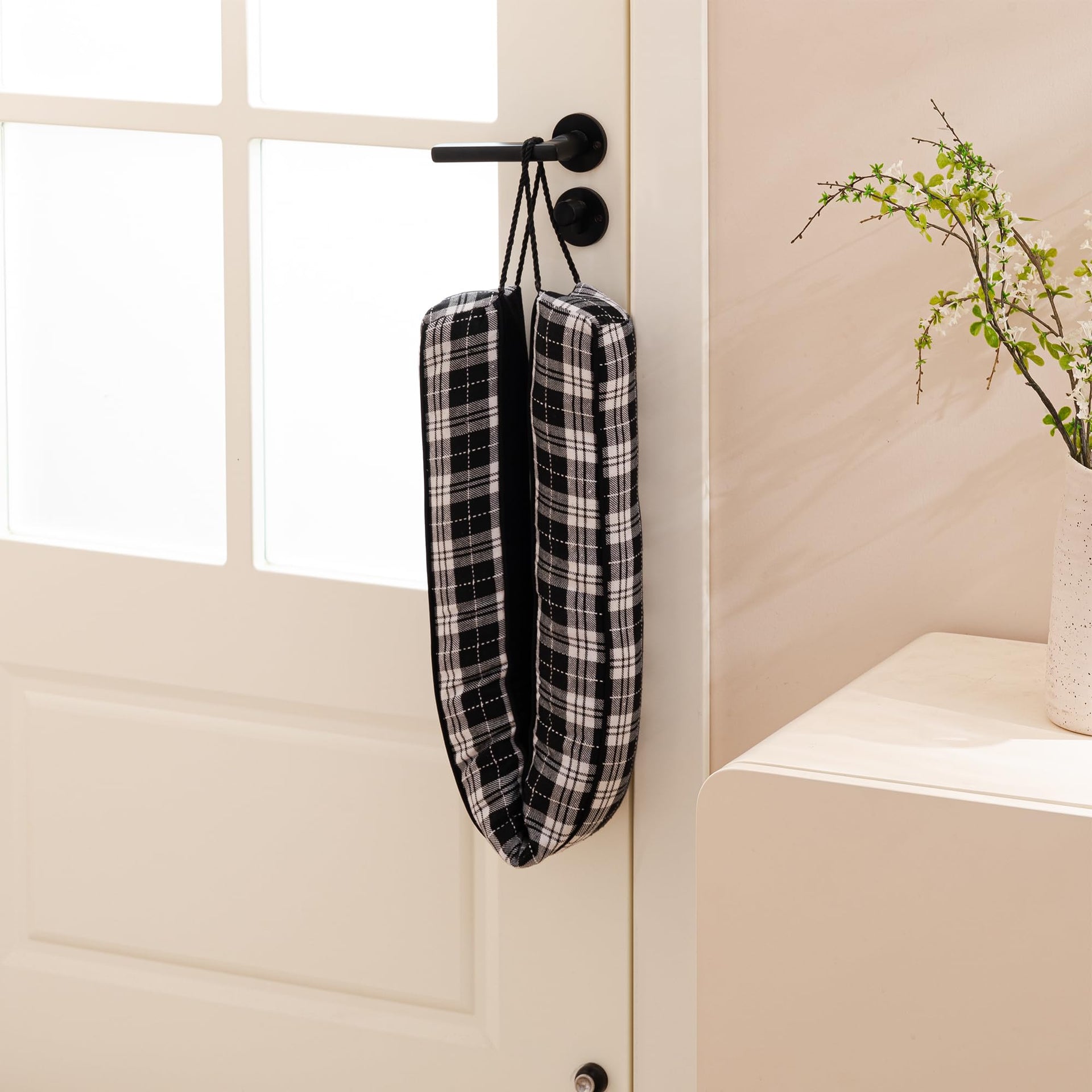 38" Door Draft Stopper with Removable Washable Cover