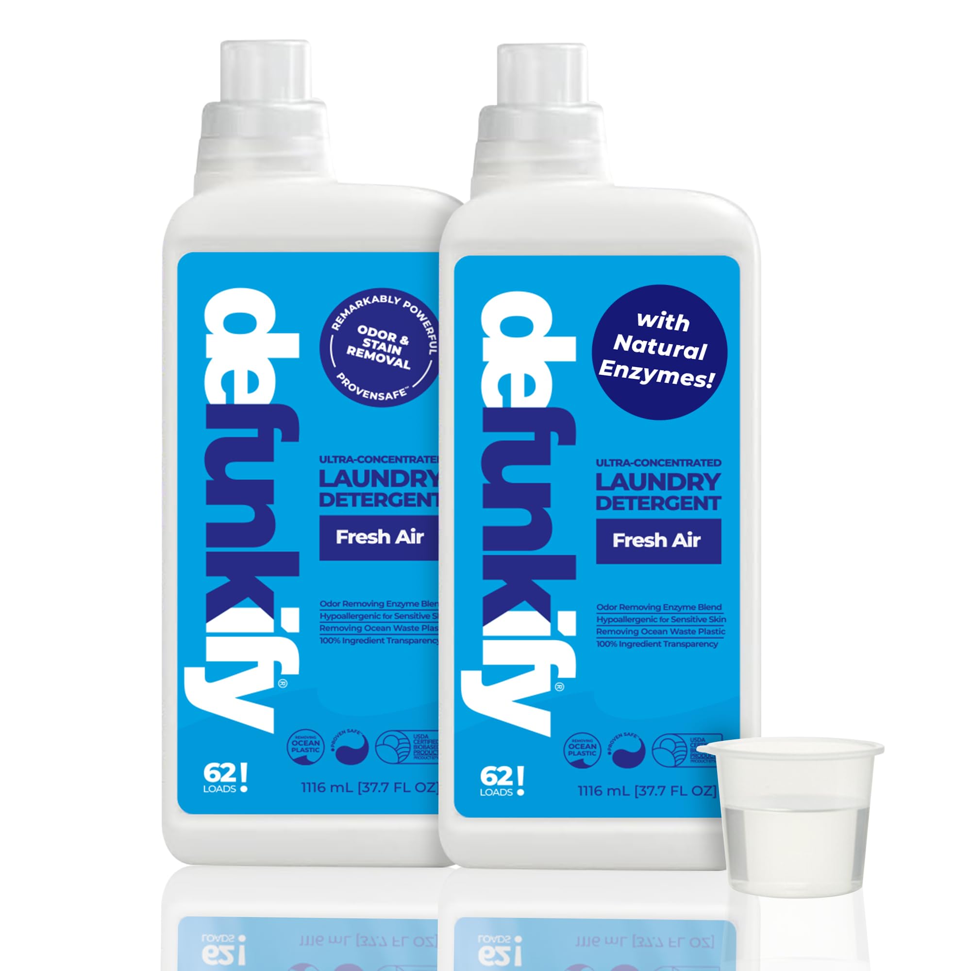 Laundry Detergent 124 Load. Crisp (75.4 Fl Oz)