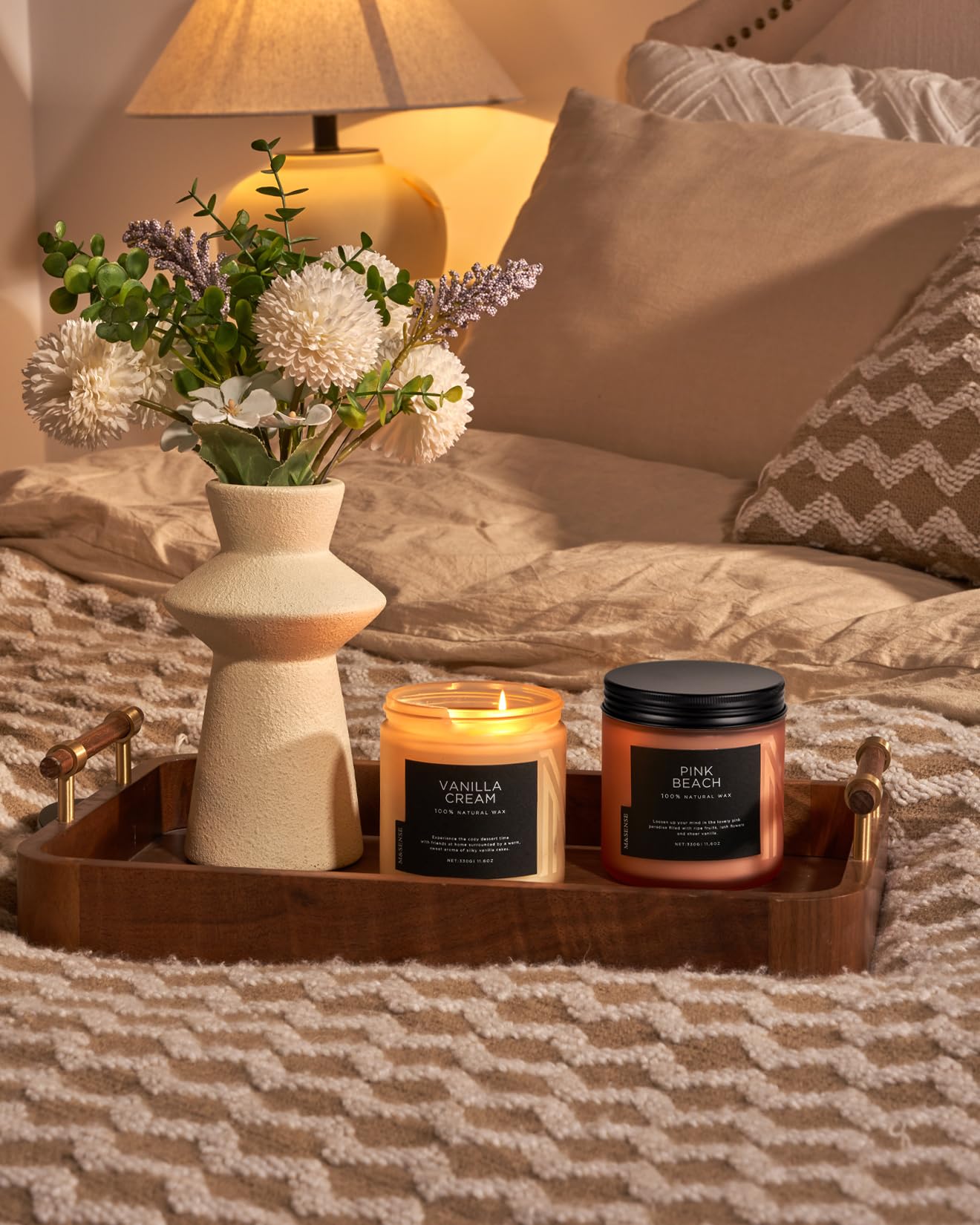 Vanilla Scented Candles for Home (11.6 Ounce)