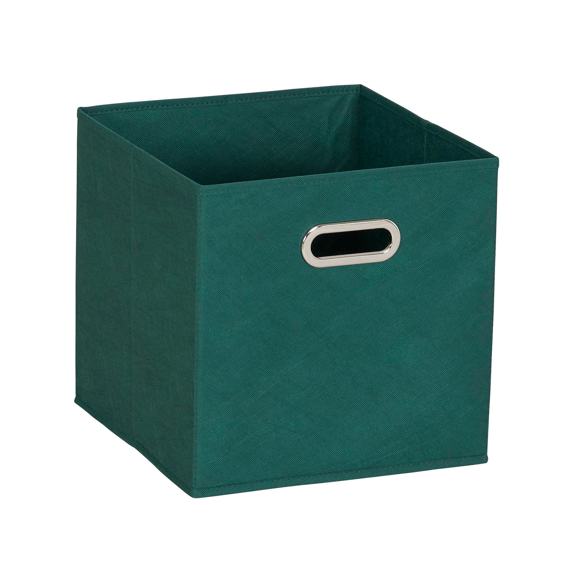 6 ct Open Fabric Cube Storage Bins