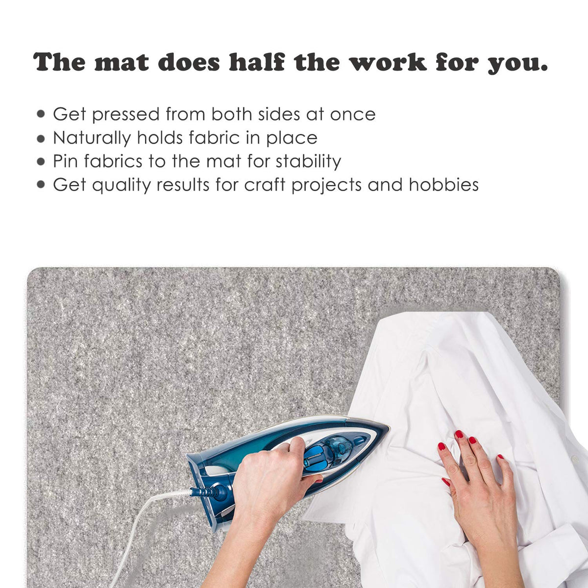 Wool Pressing Mat for Quilting