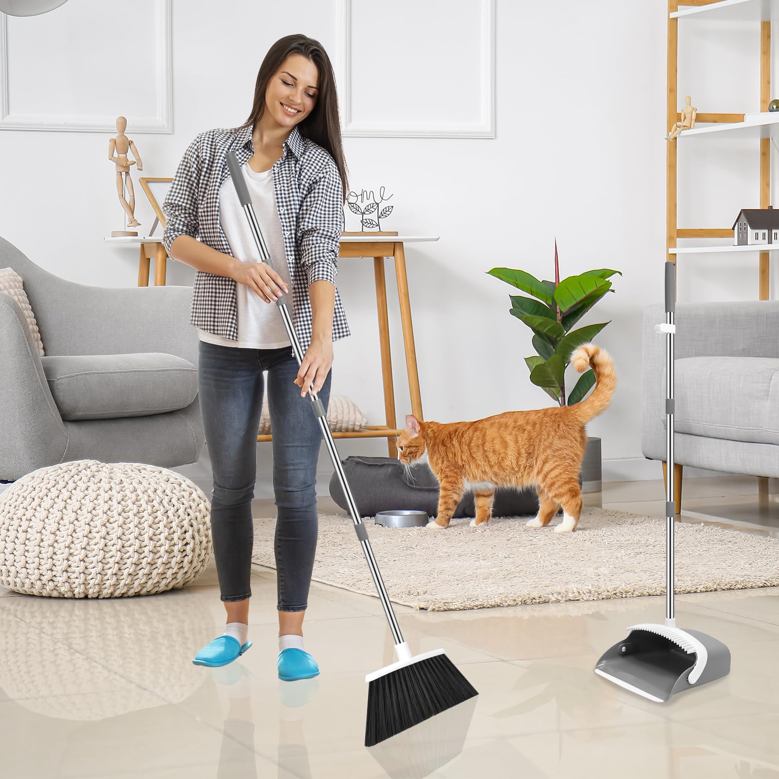 Broom and Dustpan Set (2 Count)