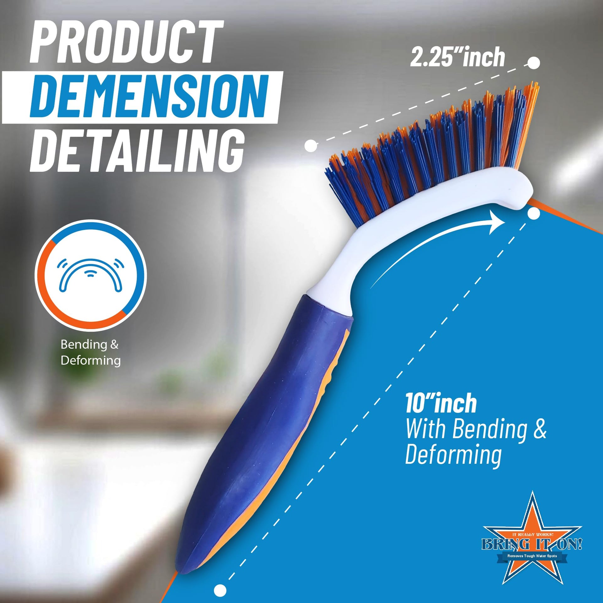 Bring It On Grout Cleaning Brush 6 (6 Count)