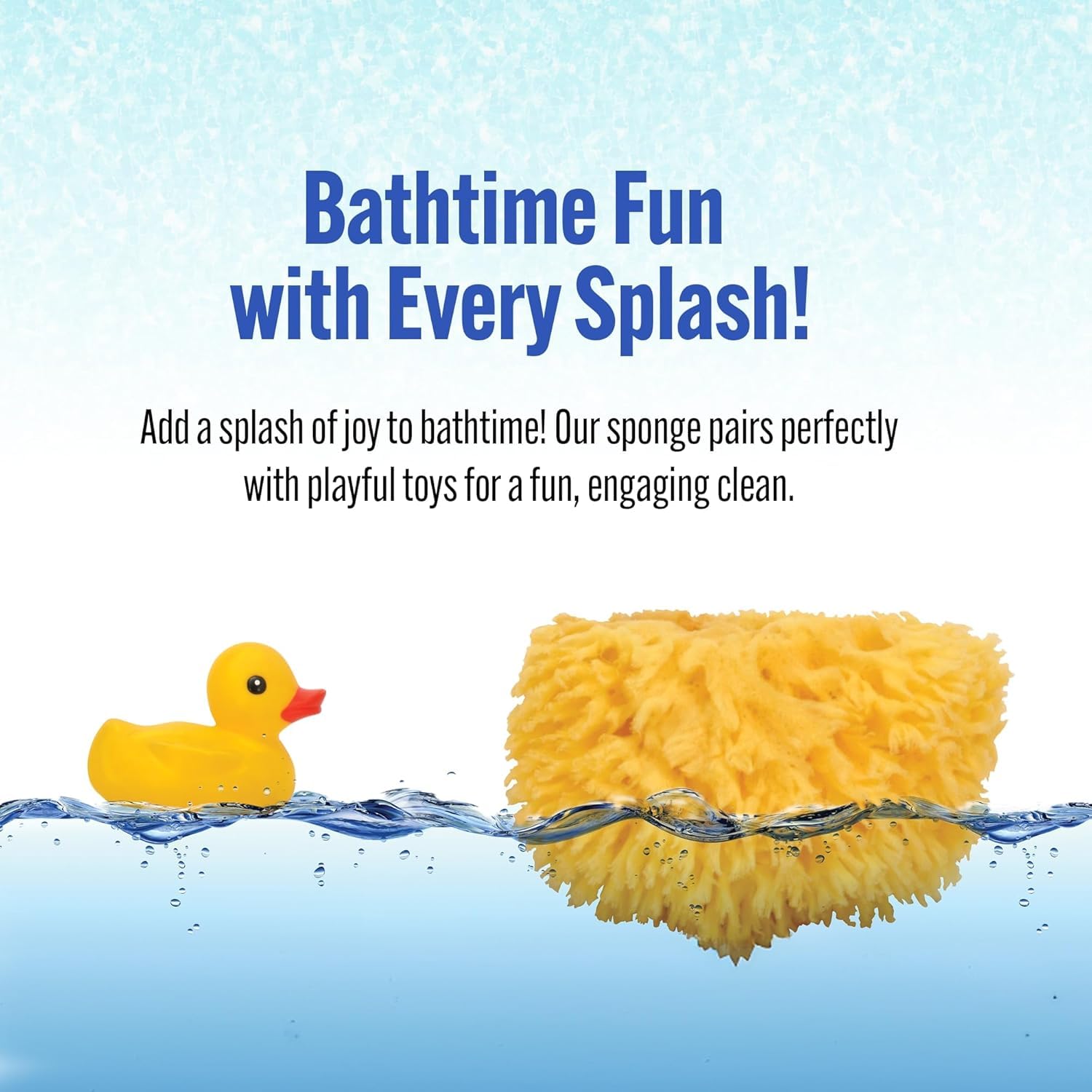 Natural Bath Sponge (3 Count)