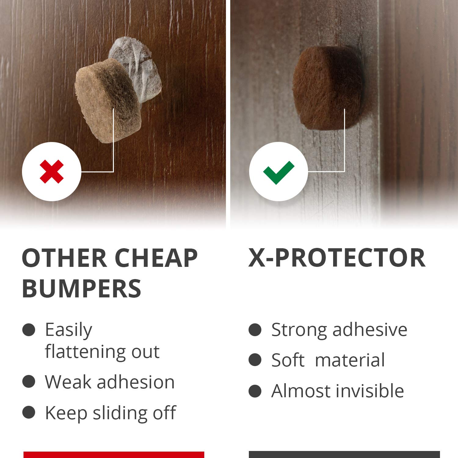 Cabinet Door Bumpers X (100 Count)