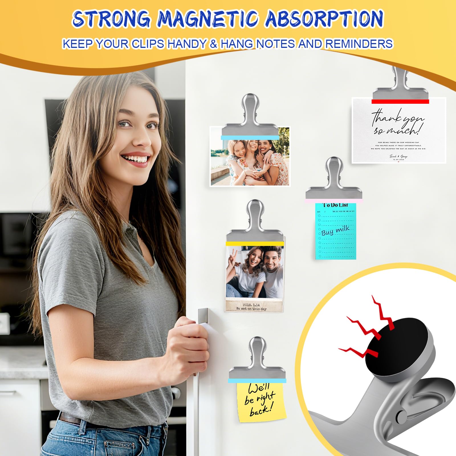 Magnetic Chip Clips (8 Count)