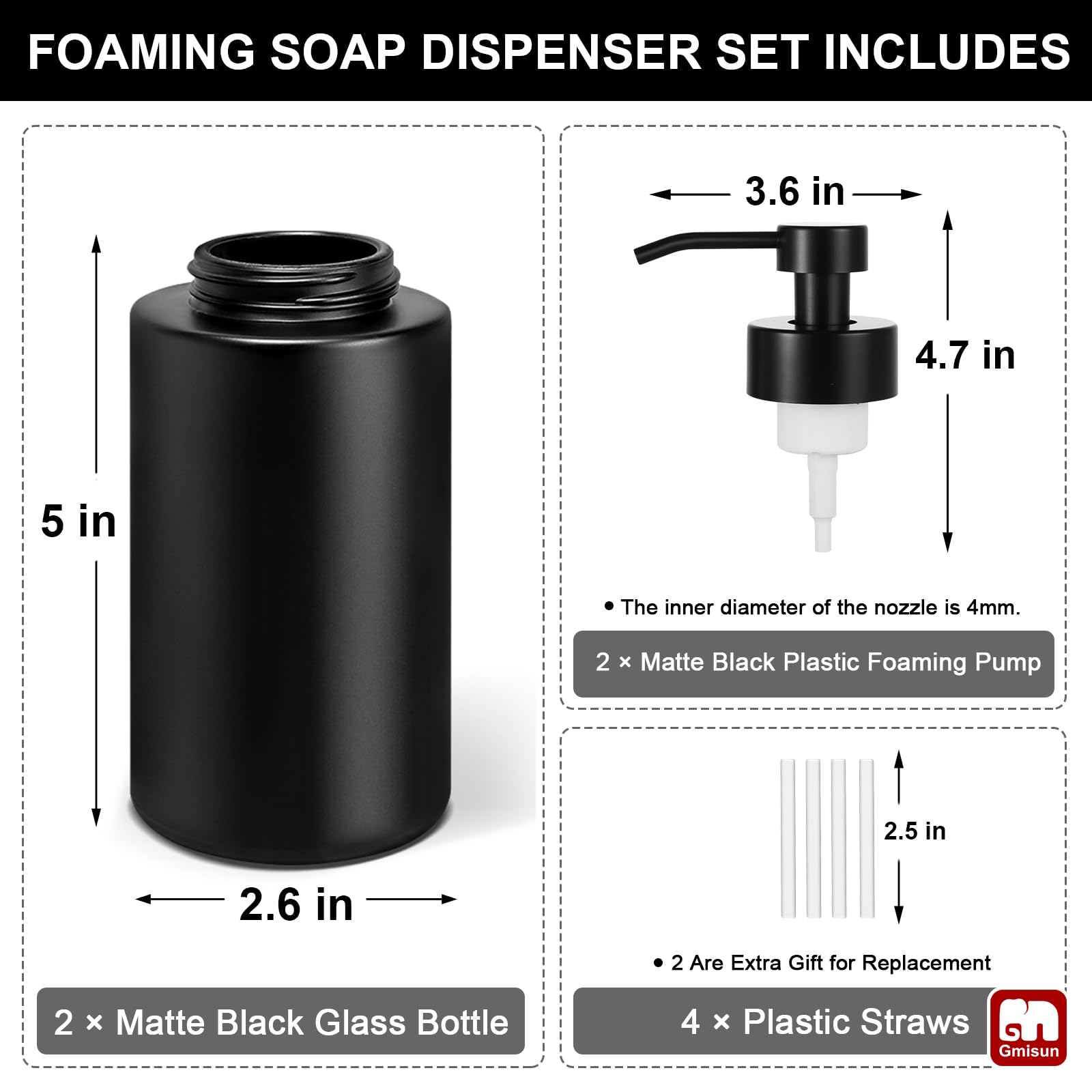 Foaming Soap Dispenser (2 Count)