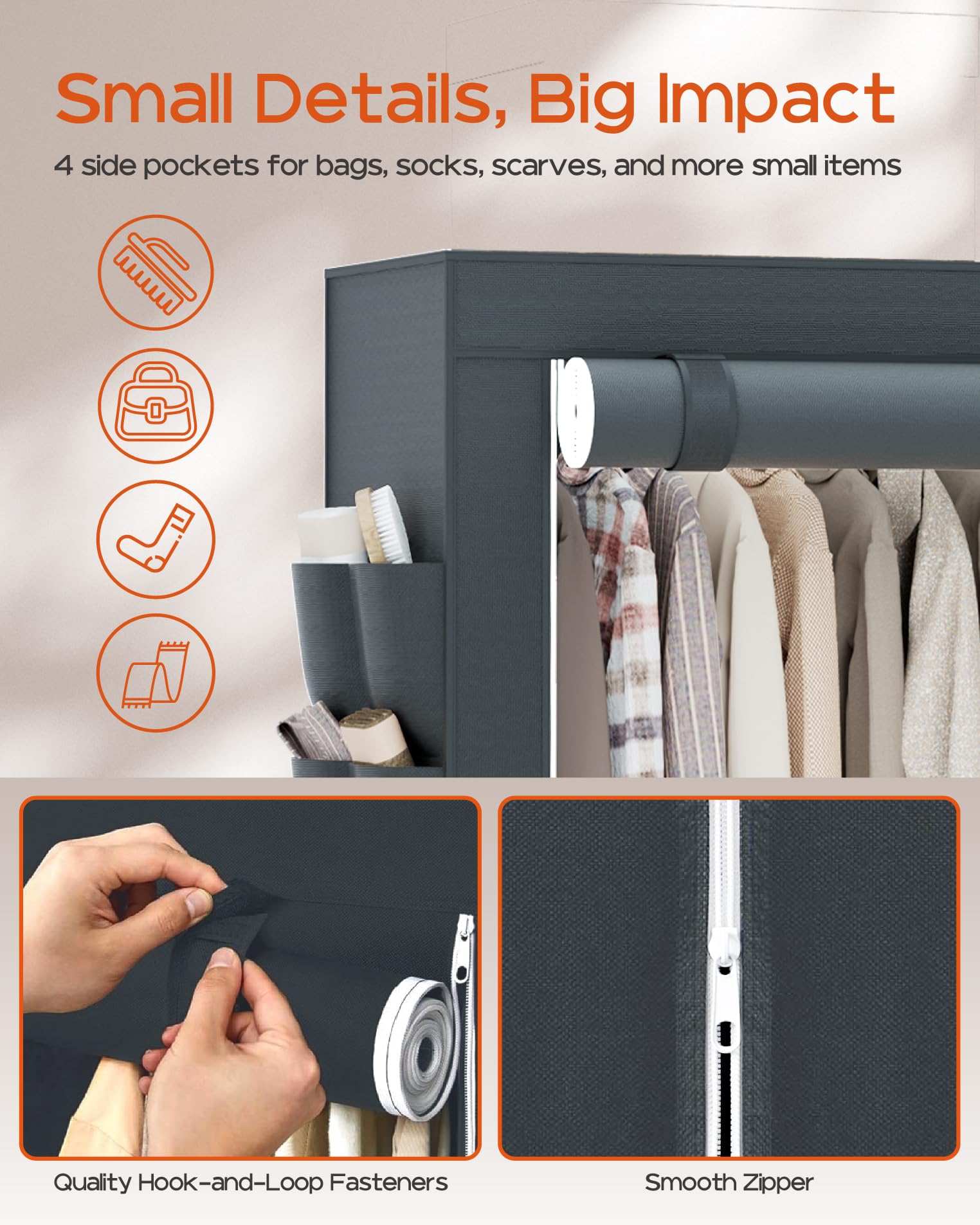 Clothes Rack Portable Closet