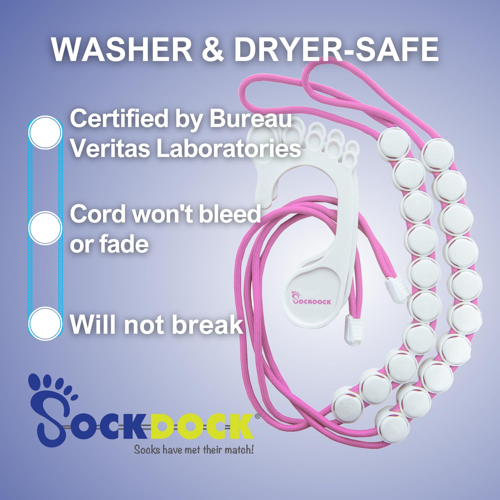 2 Pack Sock Laundry Tool (2 count)