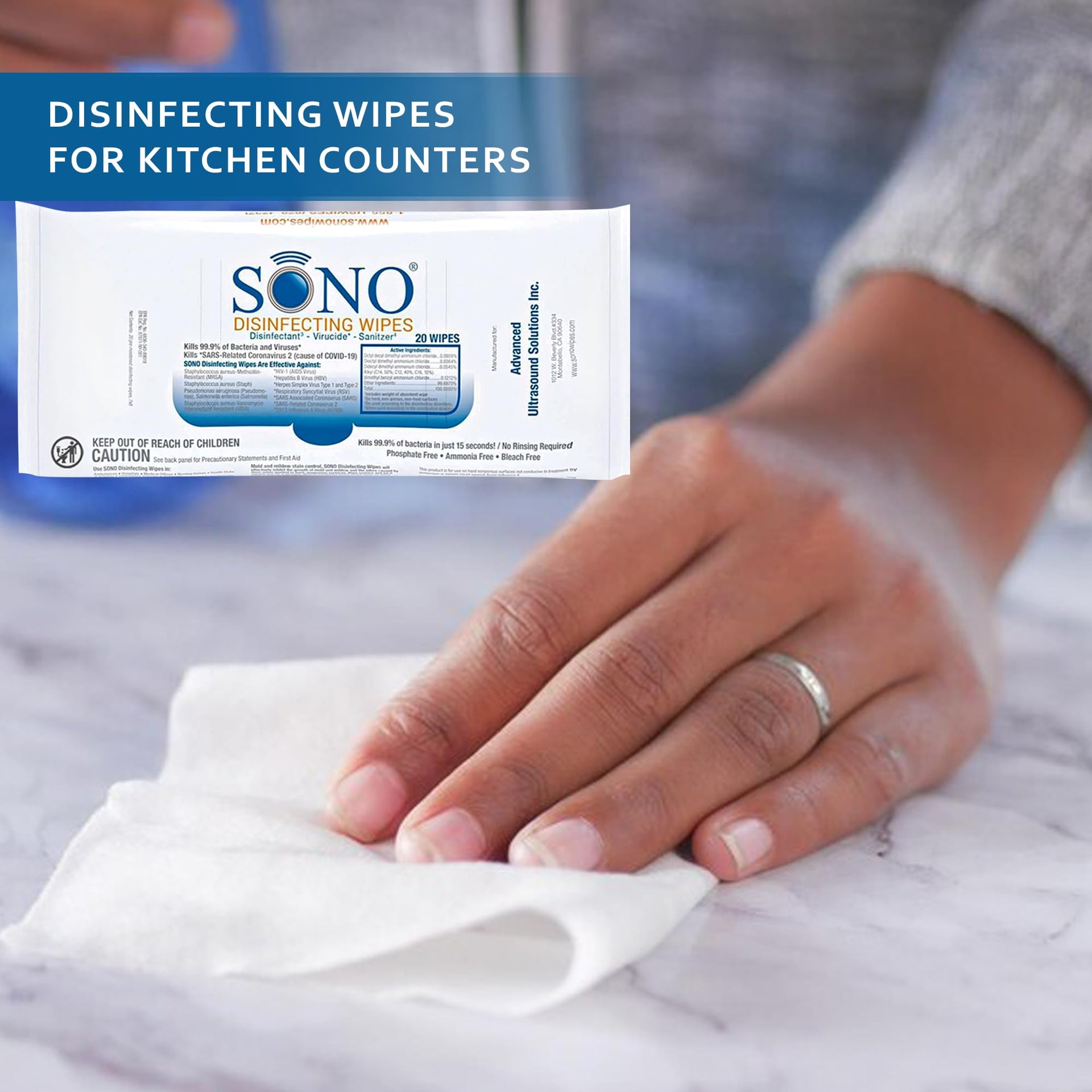Disinfecting Wipes (960 Count)