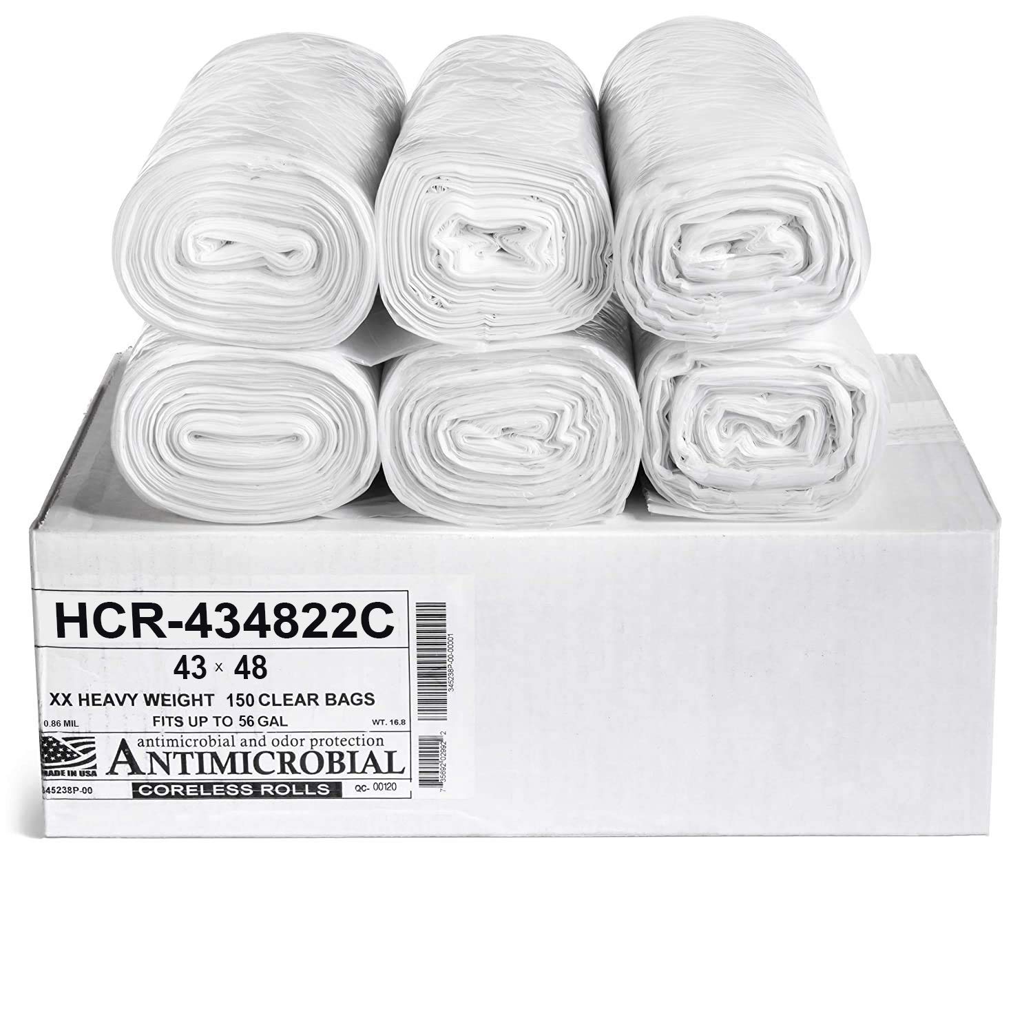 High Density Trash Bags (150 Count)