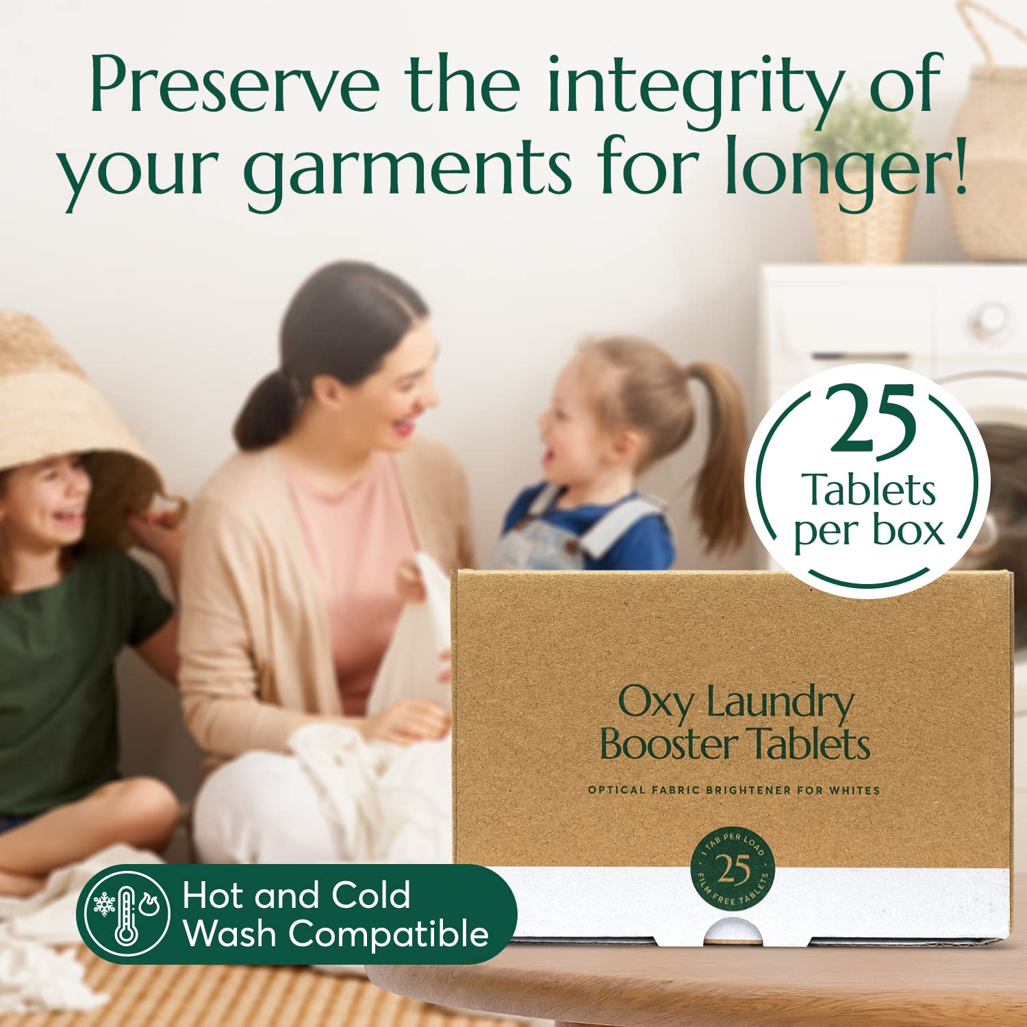 Oxy Laundry Booster Tablets (25 Count)