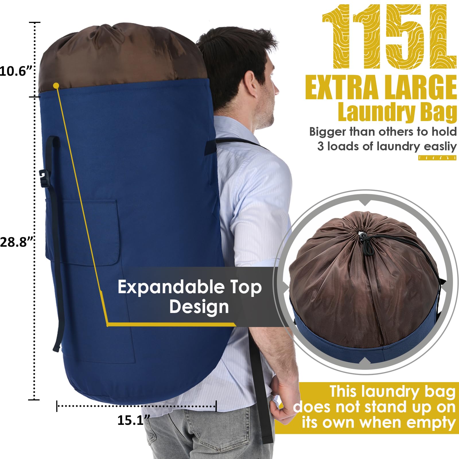Backpack Laundry Bag