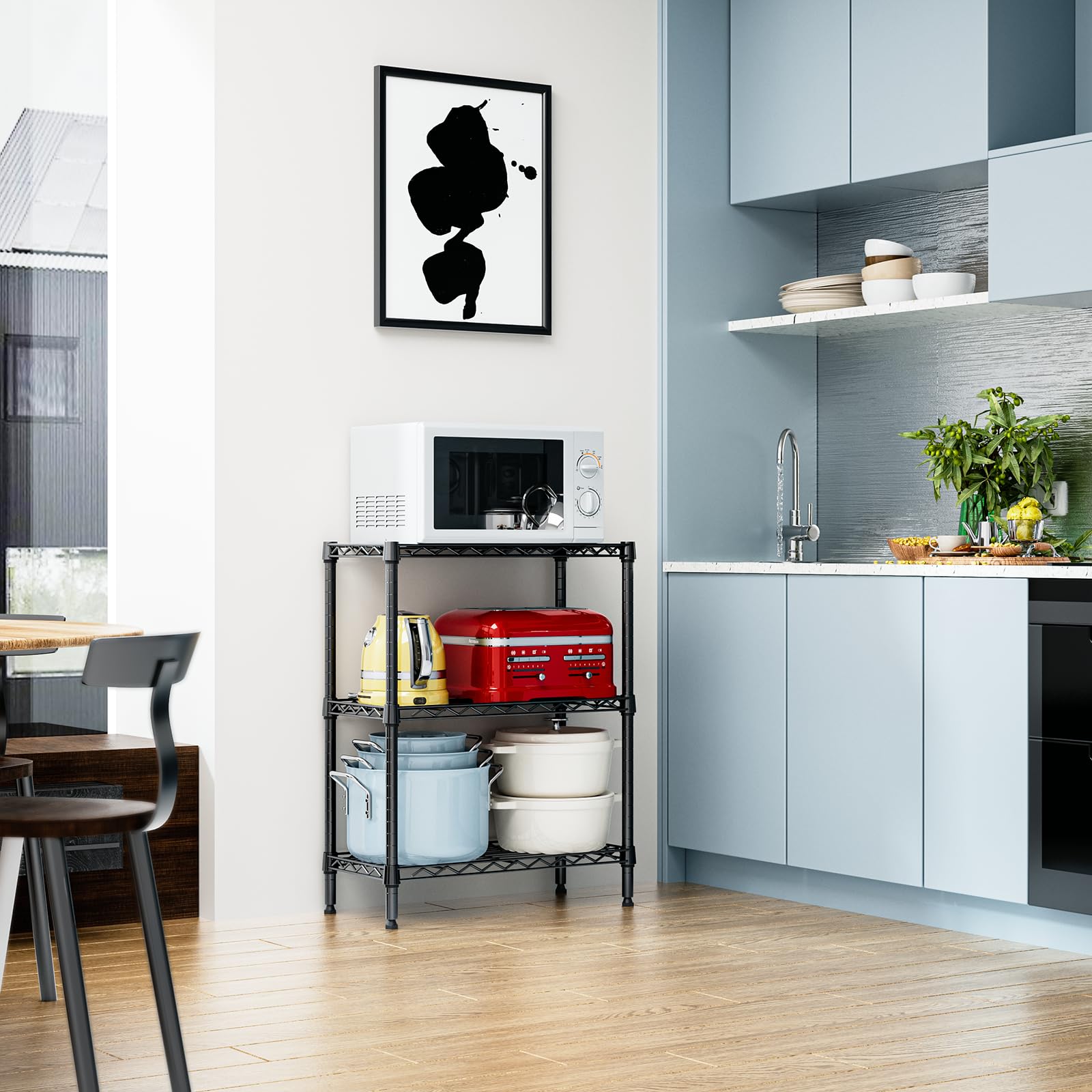 3 Tier Wire Shelving Unit