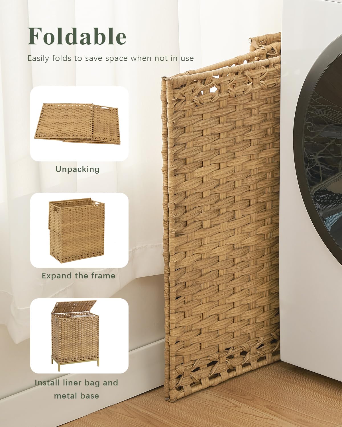 Laundry Hamper with Lid