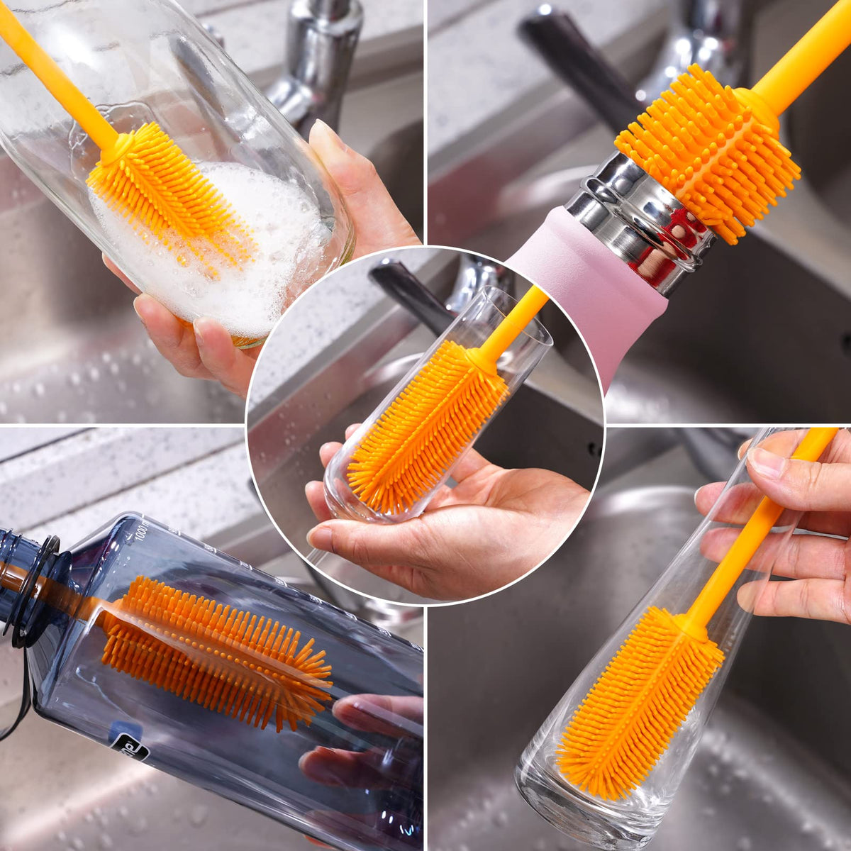 Silicone Bottle Brush - ModHome Supplies
