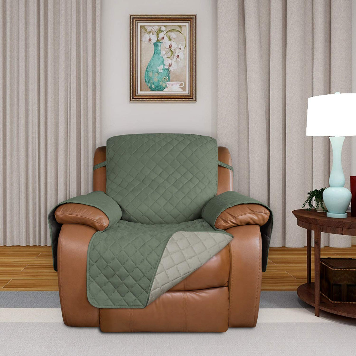 Reversible Recliner Chair Covers Couch Covers for Dogs