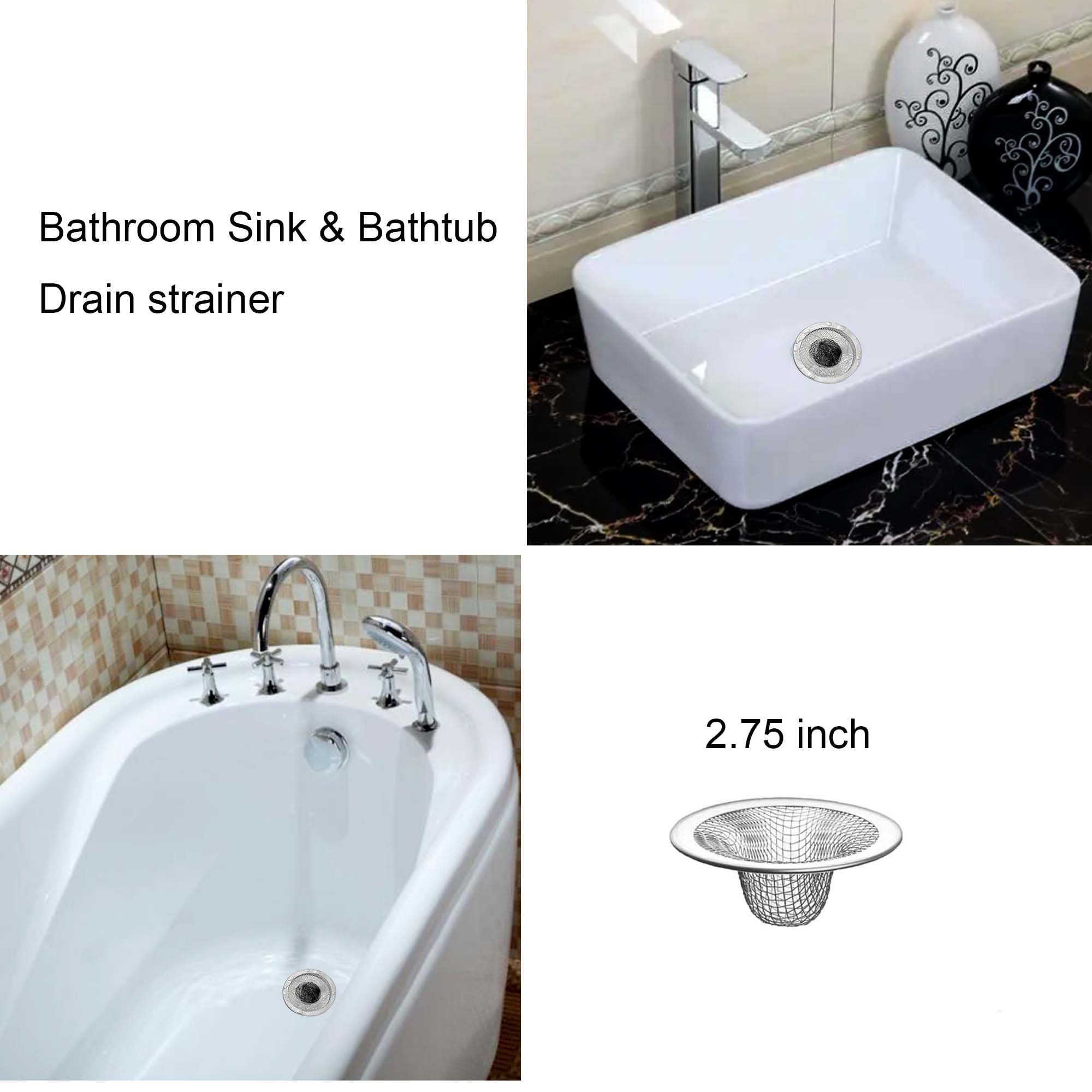 20Pcs Bathroom Sink Drain Strainer Screen Mesh