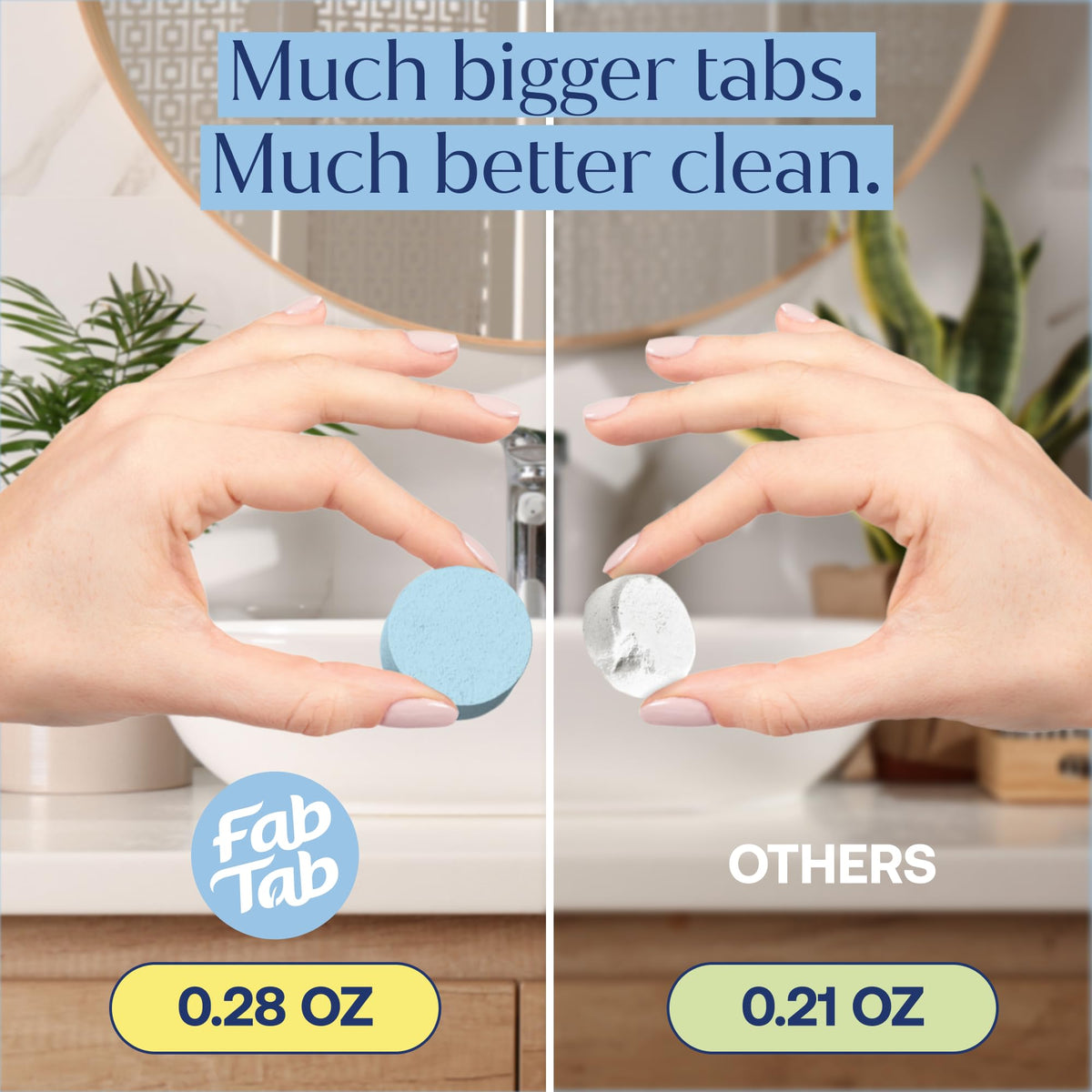 Toilet Bowl Cleaning Tablets (30 Count)