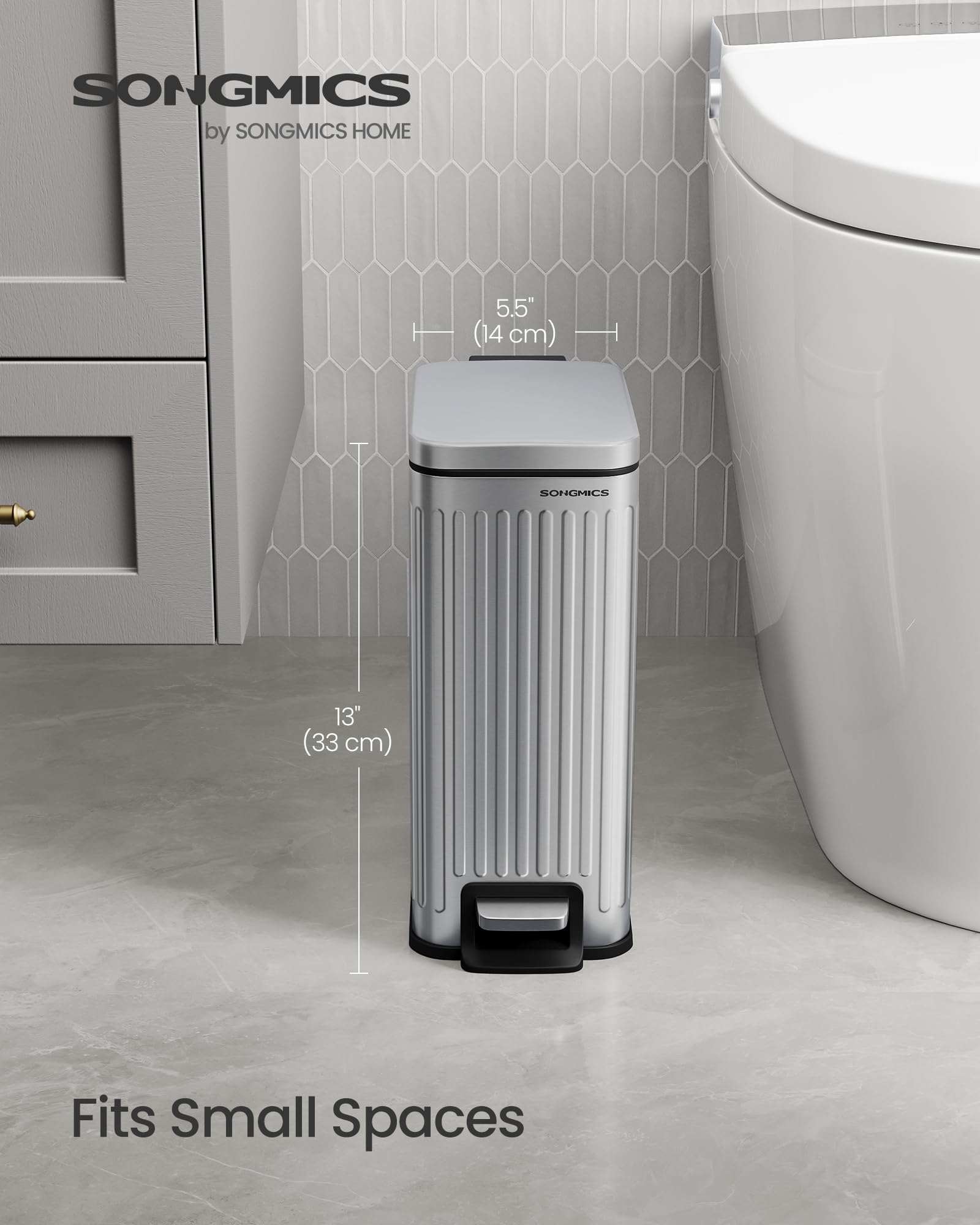 Bathroom Trash Can