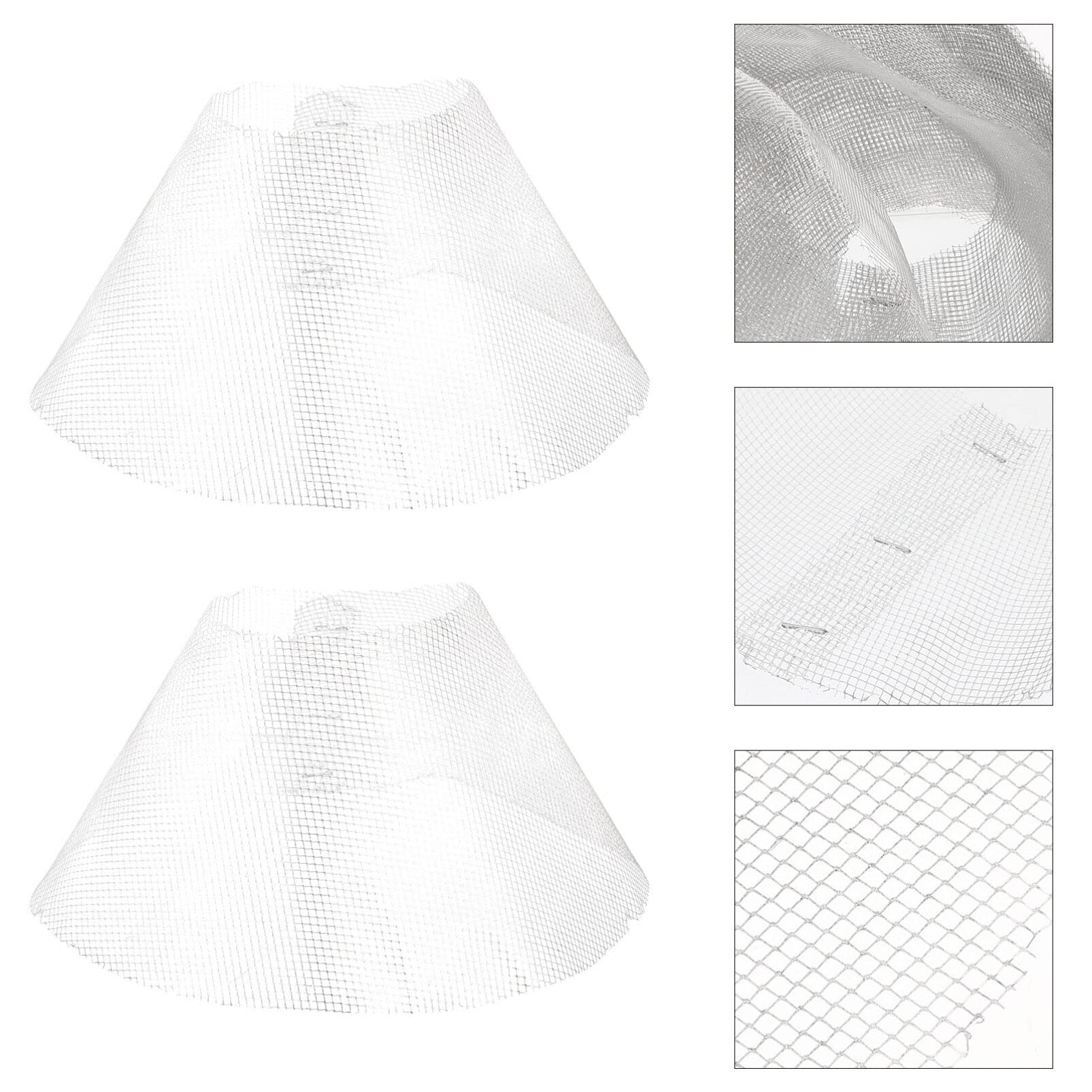 10Pcs Range Hood Filter Net Round Kitchen Cooking Range Hood Filter Mesh Replacement Mesh Kitchen Cooker Accessories 23cm