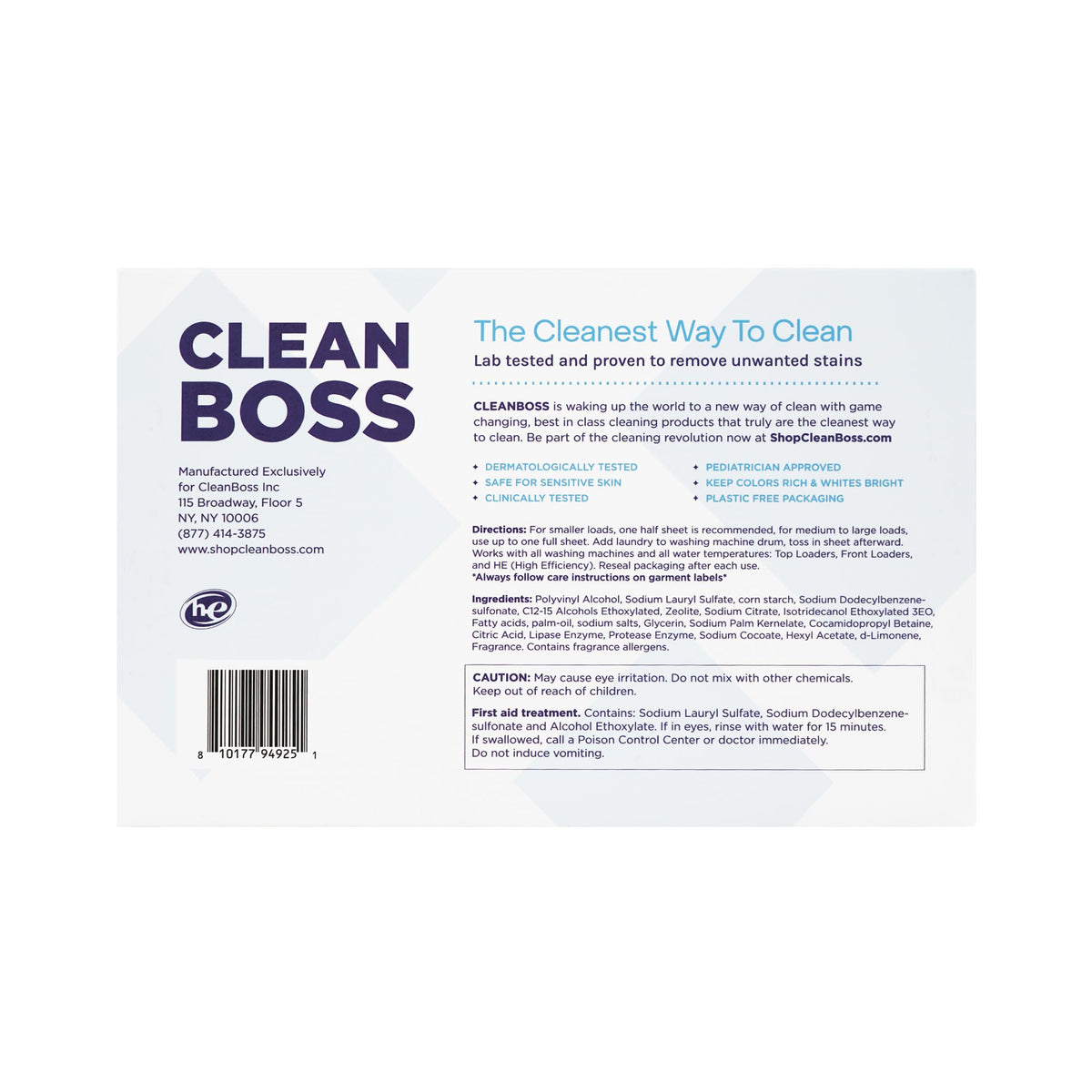 Laundry Detergent Smart Sheets (30 Count) - ModHome Supplies