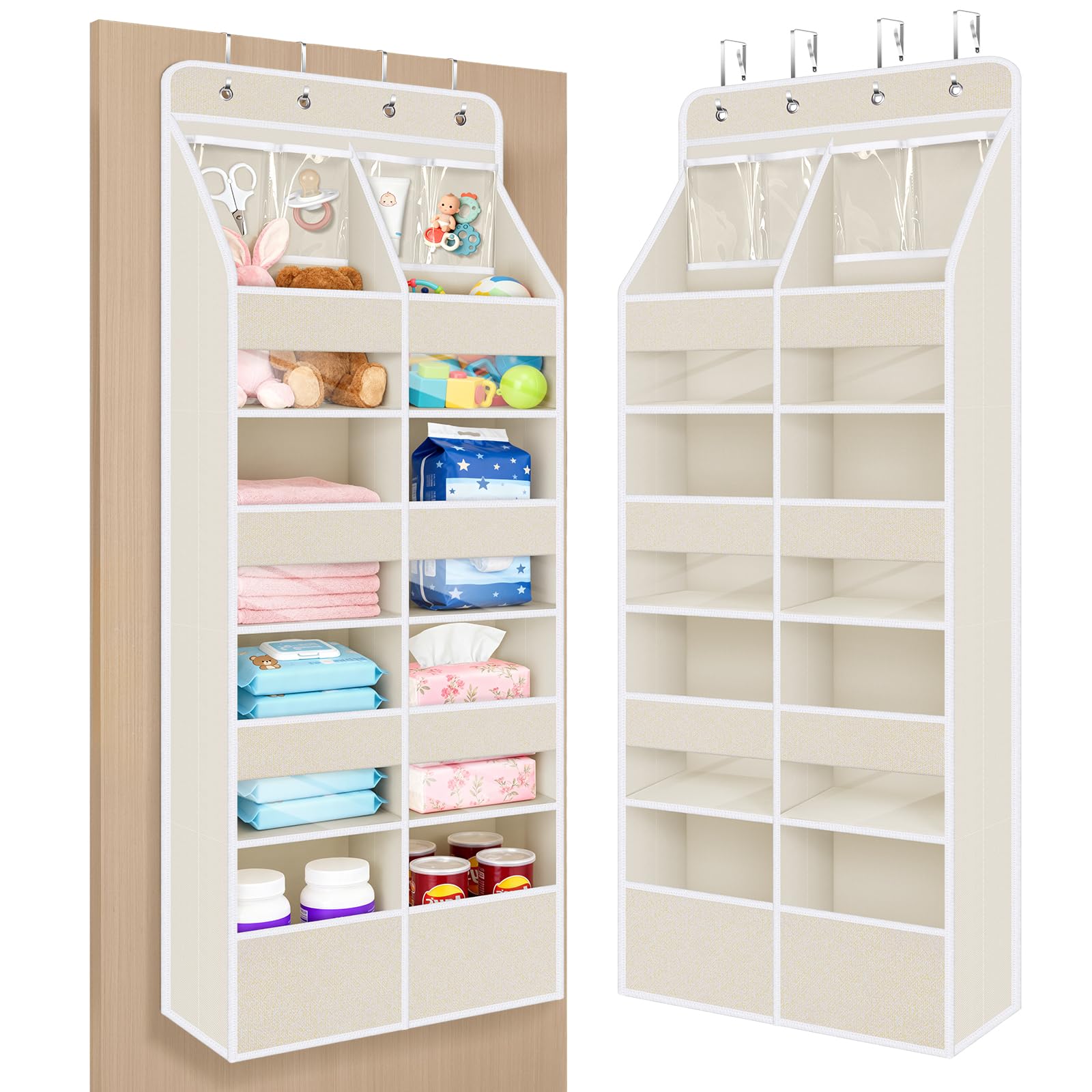 Upgraded Over Door Organizer for Baby Stuff