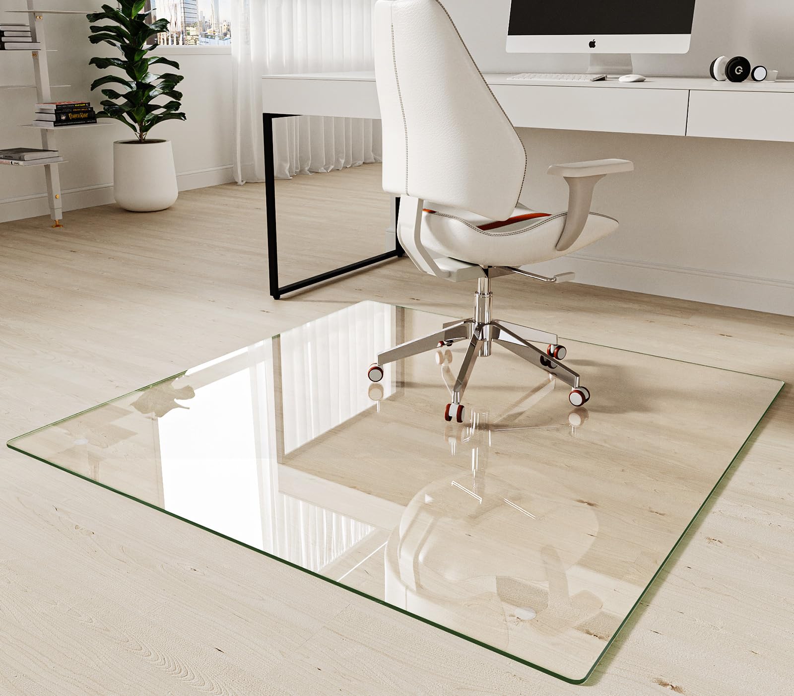 Tempered Glass Chair Mat 48"x48"