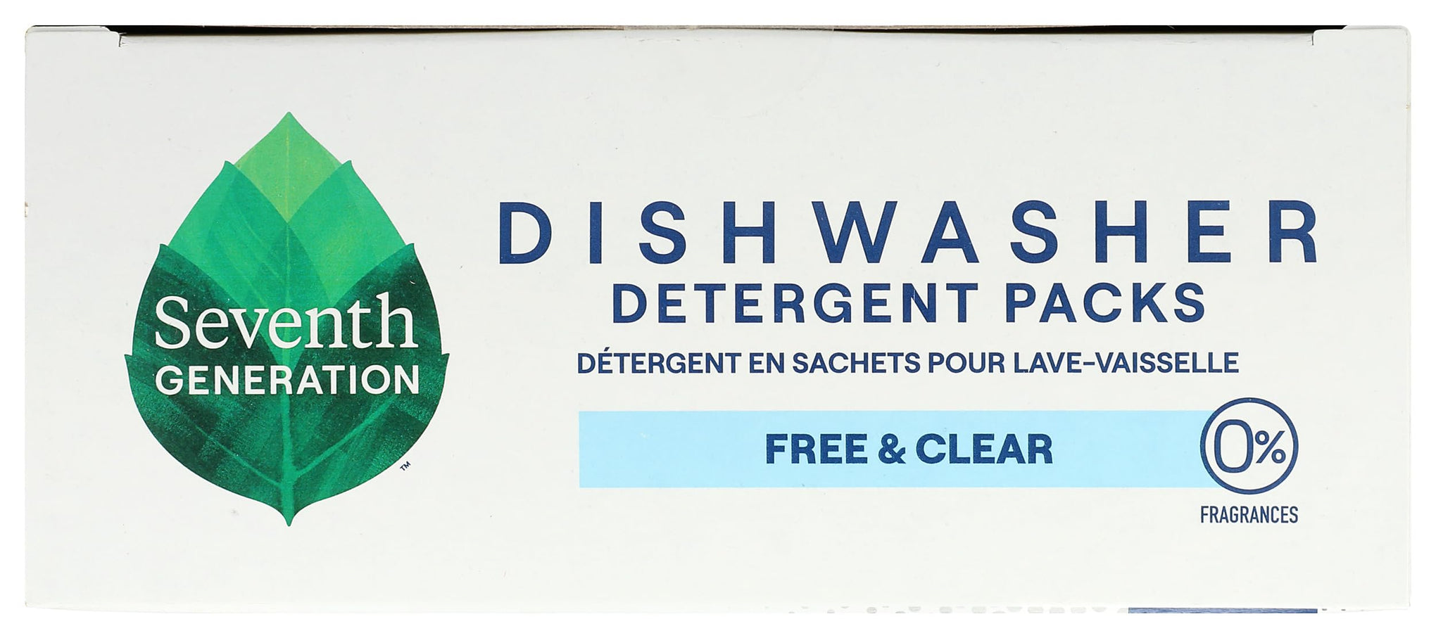 Dishwasher Detergent Packs Free & Clear for sparkling dishes Dishwasher tabs 45 count (45 Count)