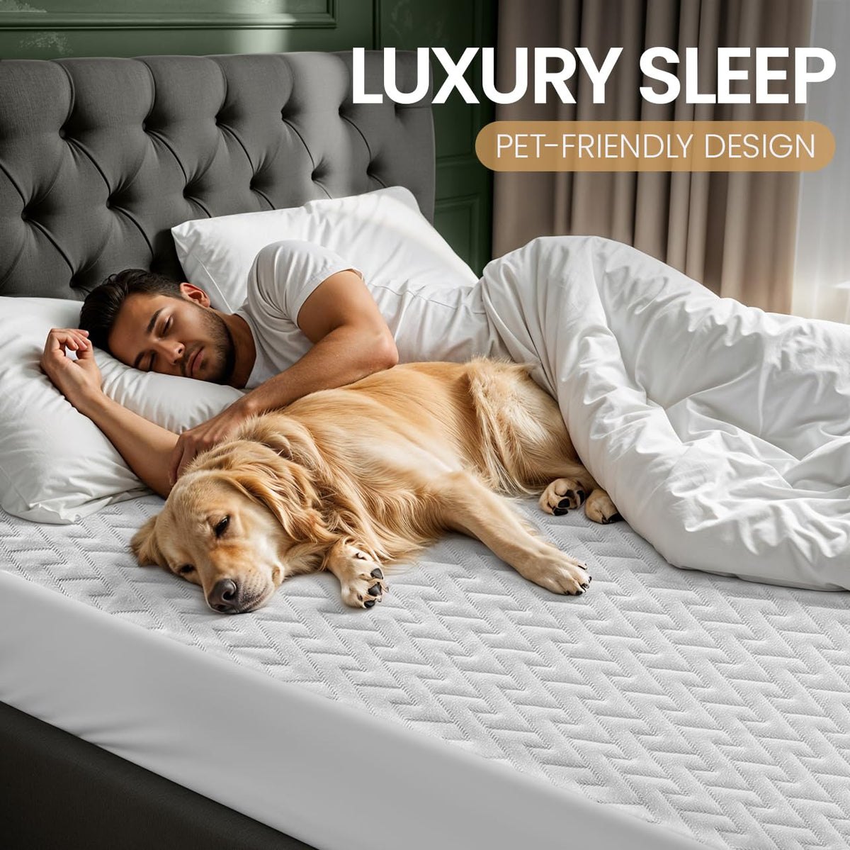 Waterproof Mattress Protector California King Size