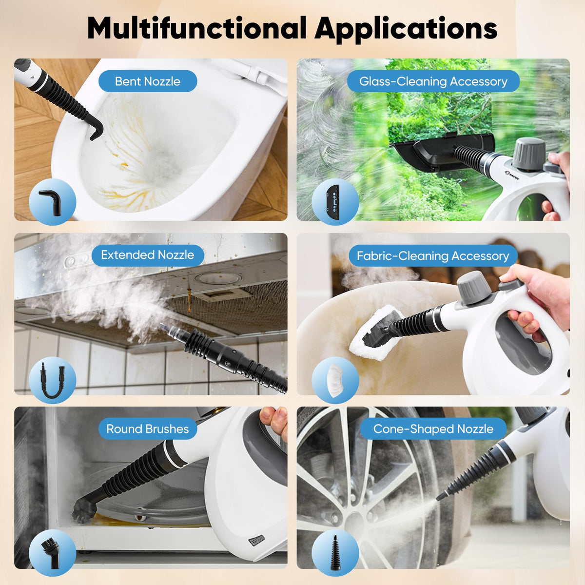 Handheld Steam Cleaner New