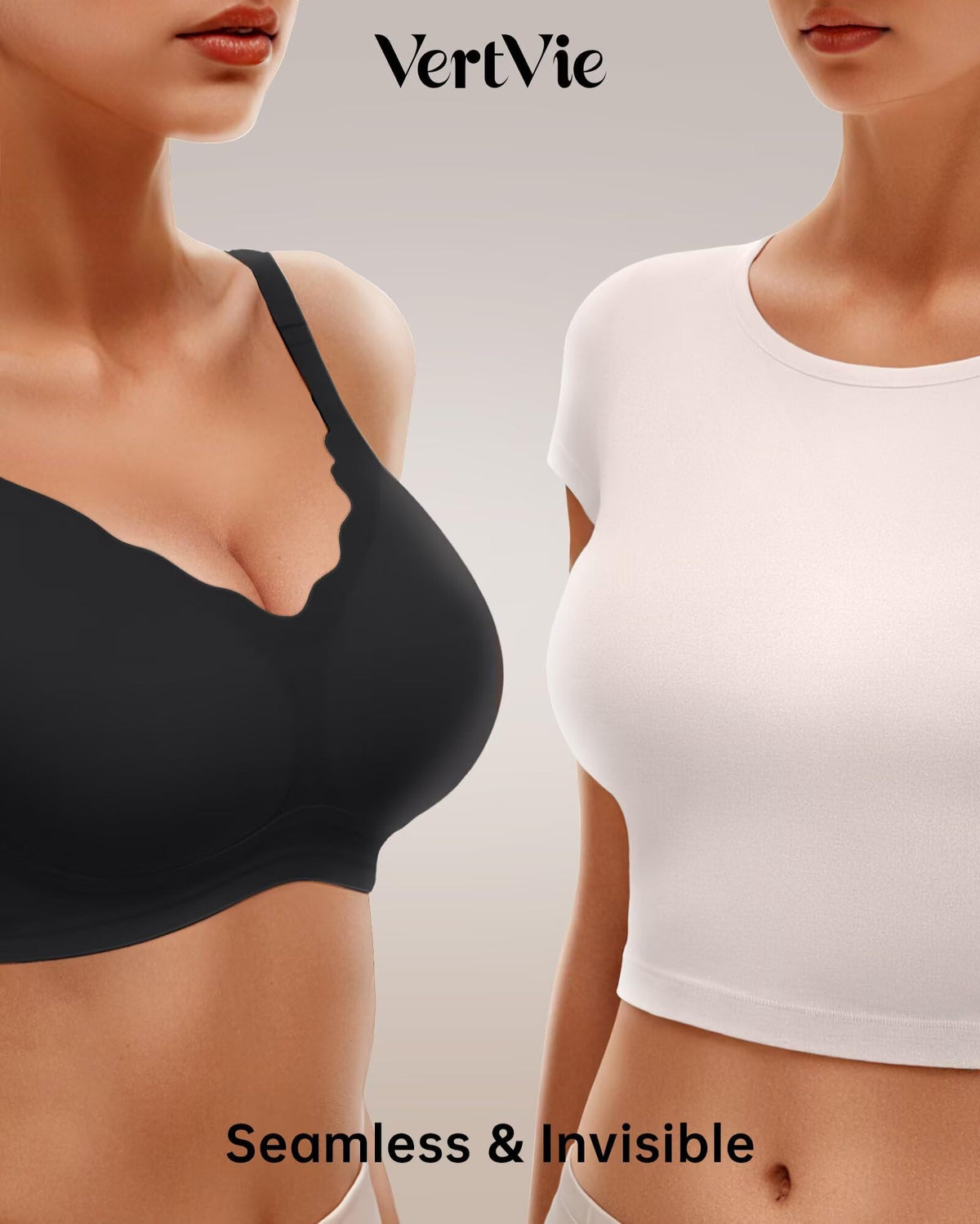Seamless Jelly Bra No Underwire Supportive Bralette